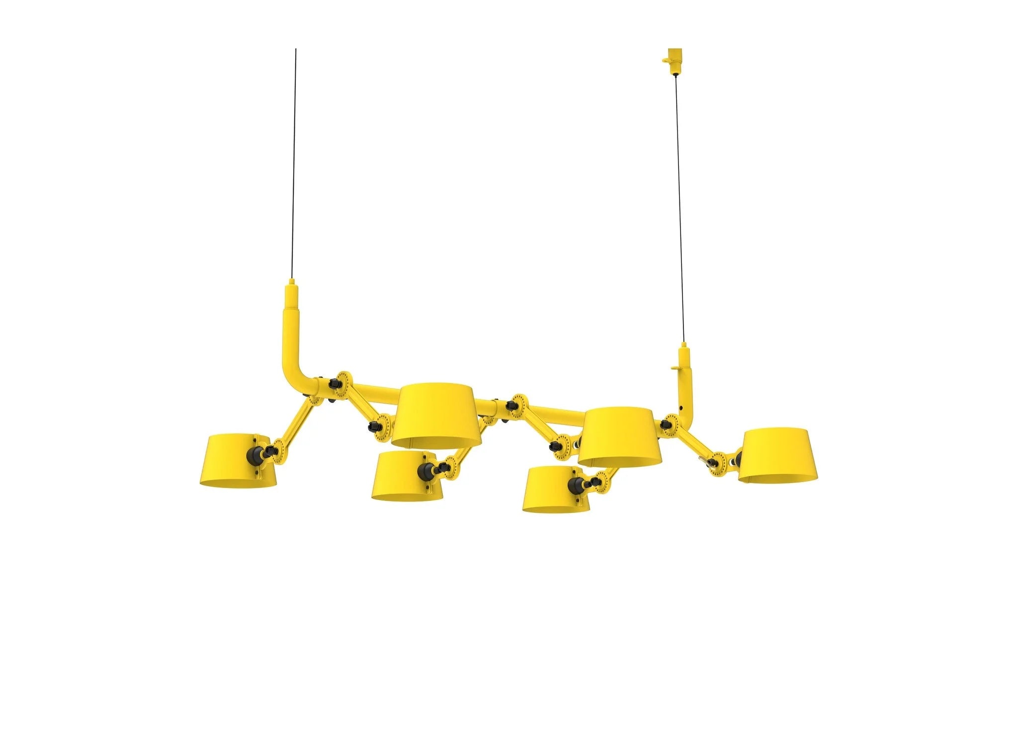 Tonone Bolt 6 arms hanglamp - sunny yellow