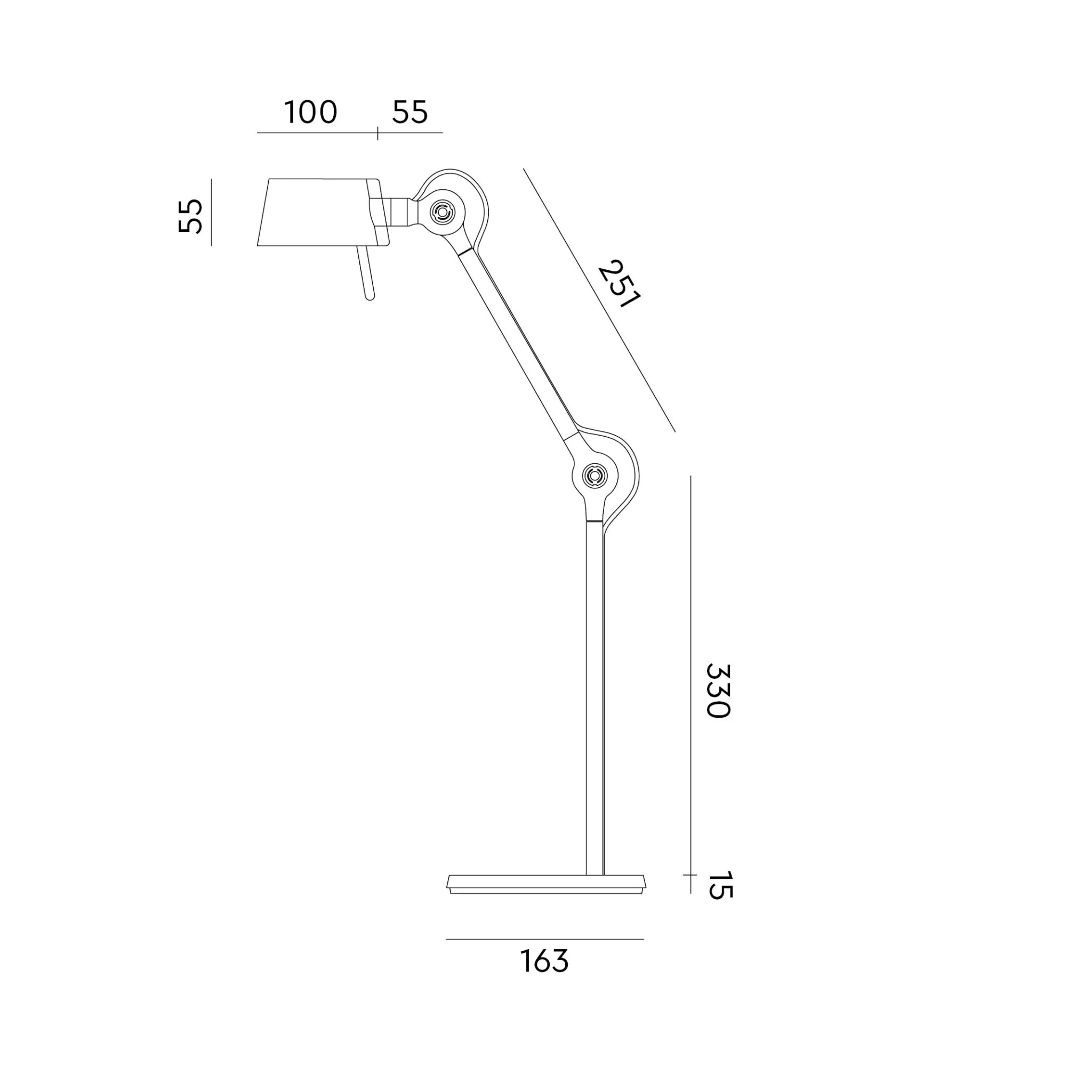 Tonone Bolt10 desk - bureaulamp