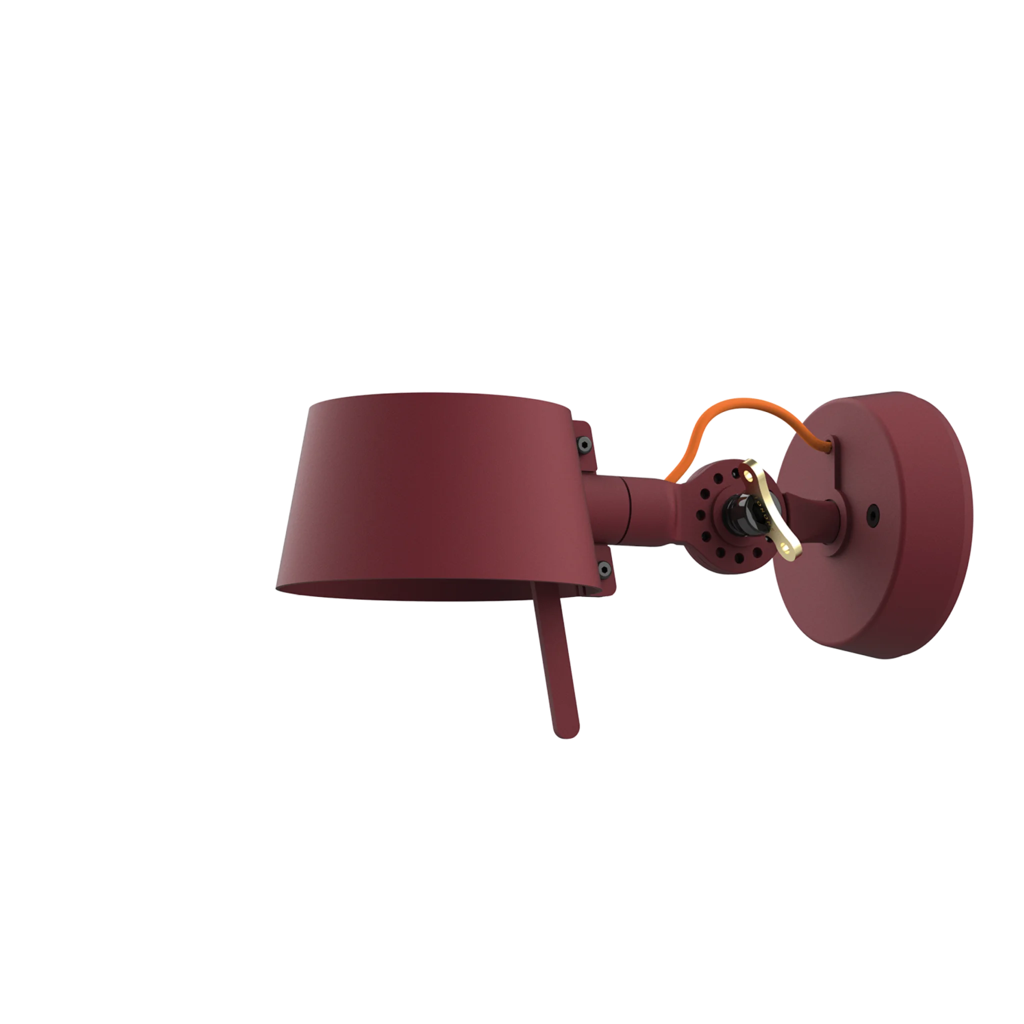 Tonone Bolt10 wall - wandlamp - Burgundy Red / Oranje