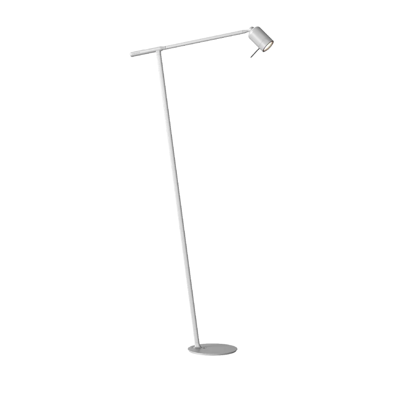 Tonone spot ONE - vloerarmatuur - heavy metal + knob