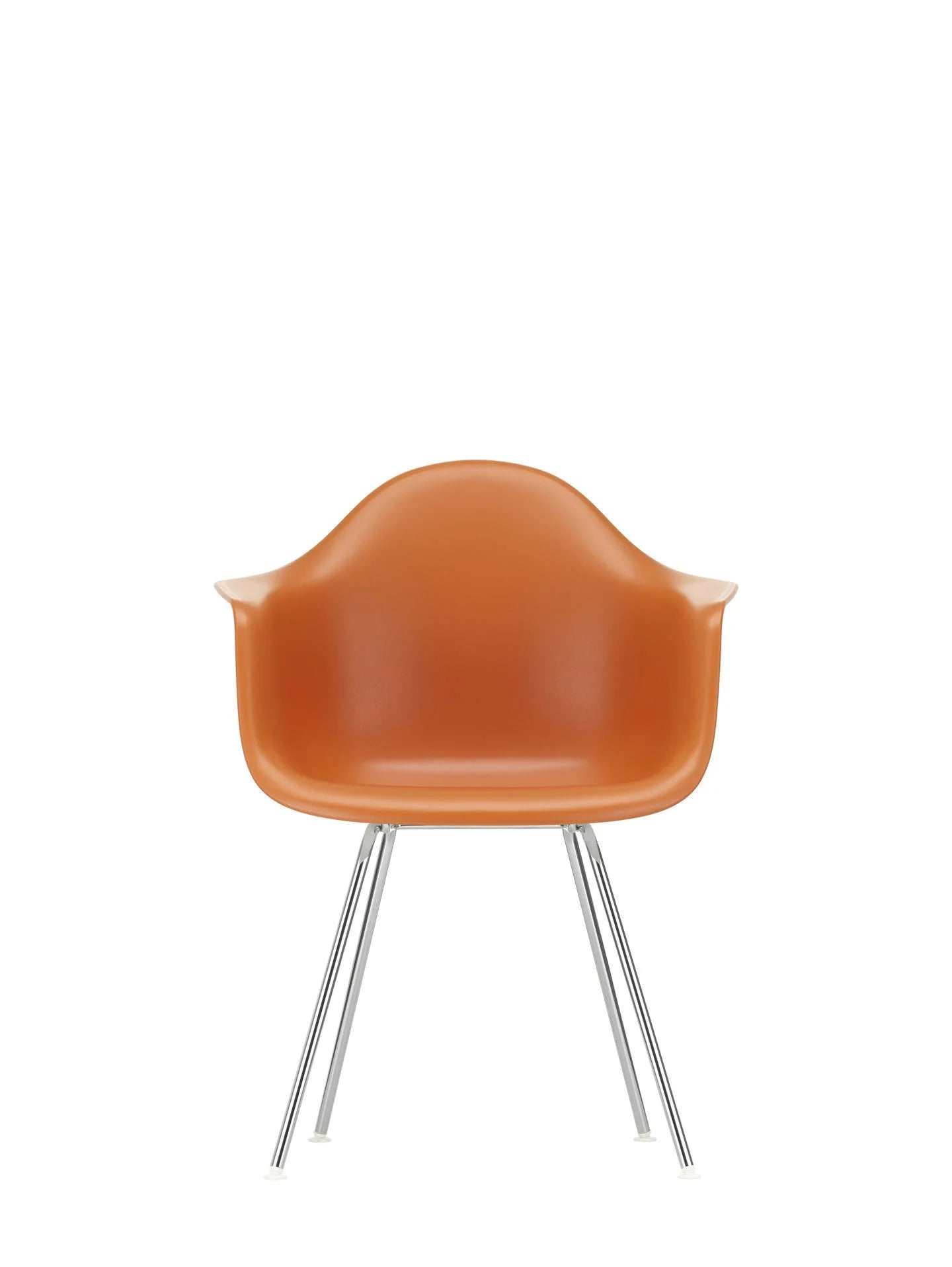 vitra Eames Plastic Armchair DAX RE - verchroomd onderstel