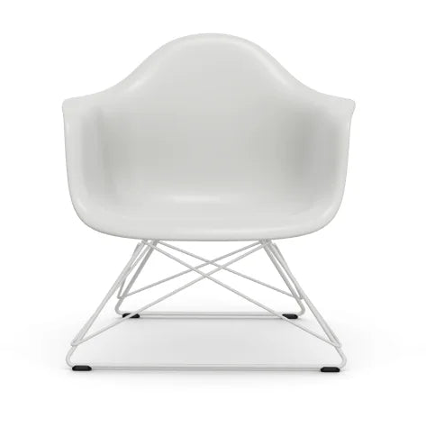 vitra Eames Plastic Armchair LAR RE - wit onderstel - cotton white RE