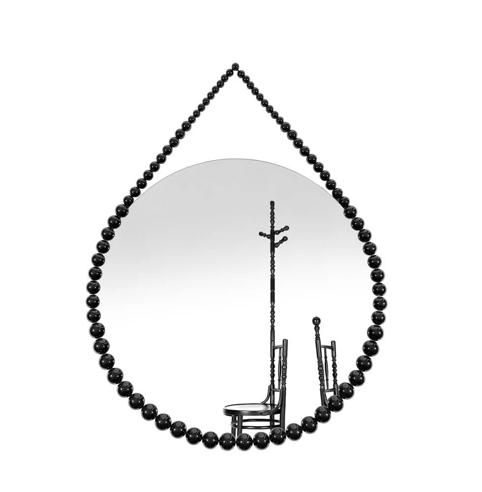 Vroonland spiegel Bead Mirror - Ø 100 cm.
