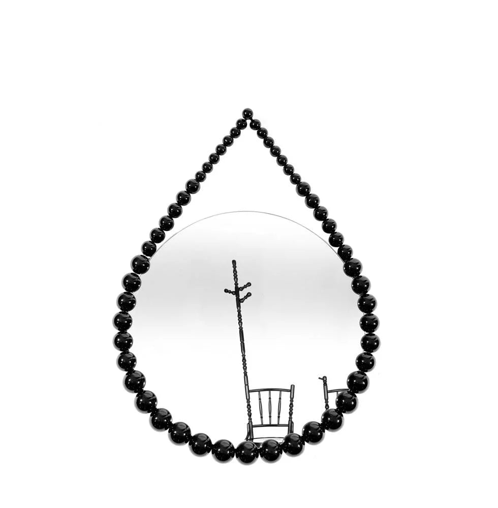 Vroonland spiegel Bead Mirror - Ø 60 cm.