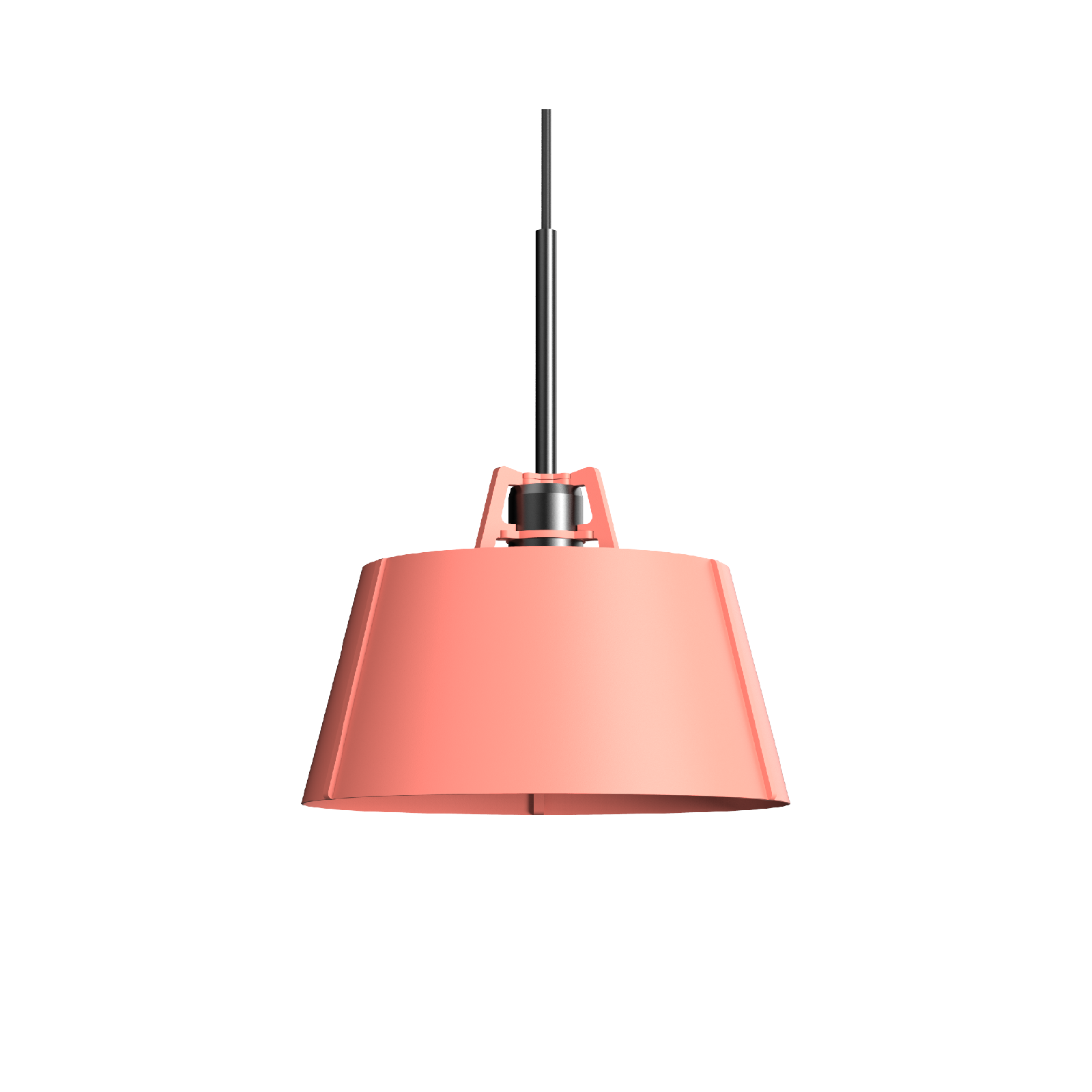 Tonone Bella hanglamp met zwarte fitting - daybreak rose