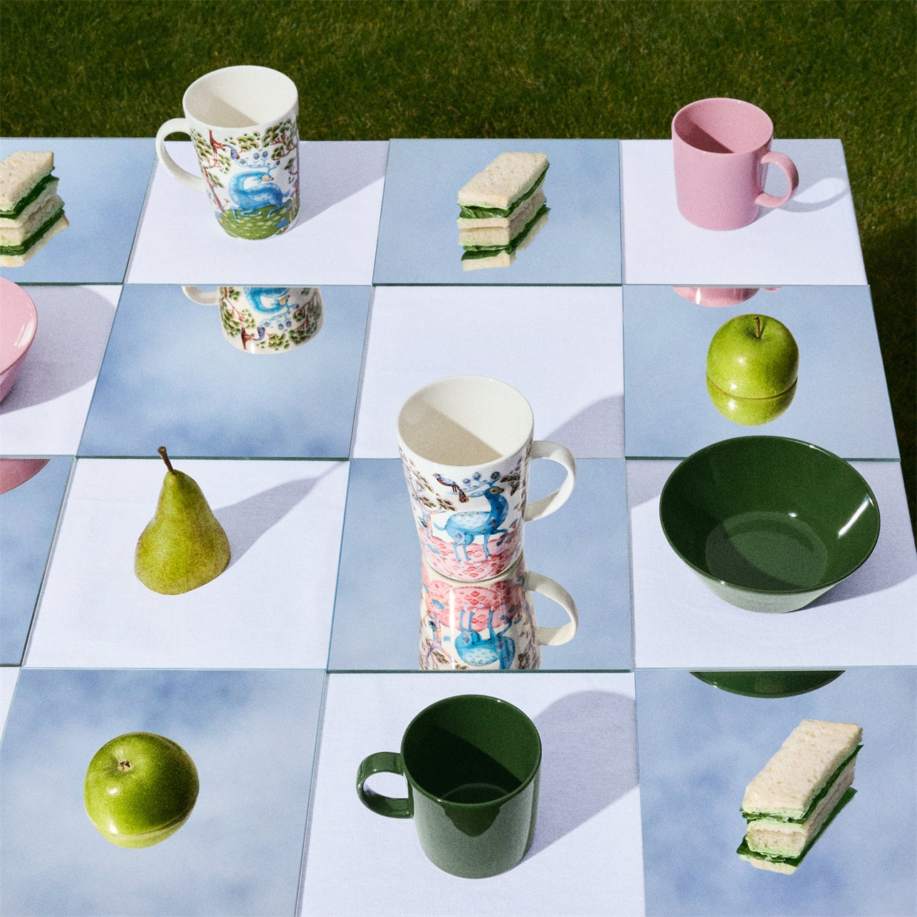 Satumetsä beker - 0,4 L Babyroze Hemelsblauw