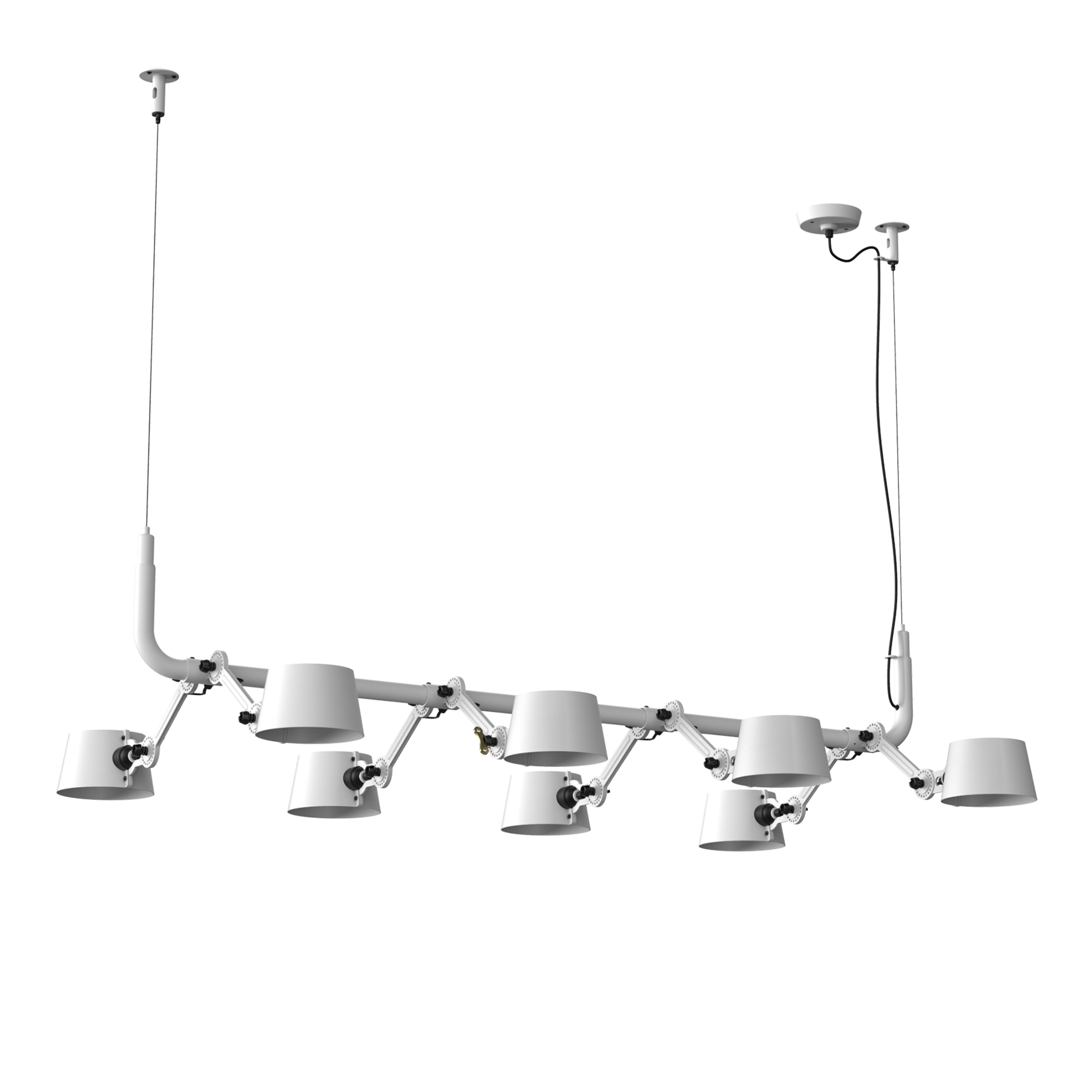 Bolt 8 arms hanglamp