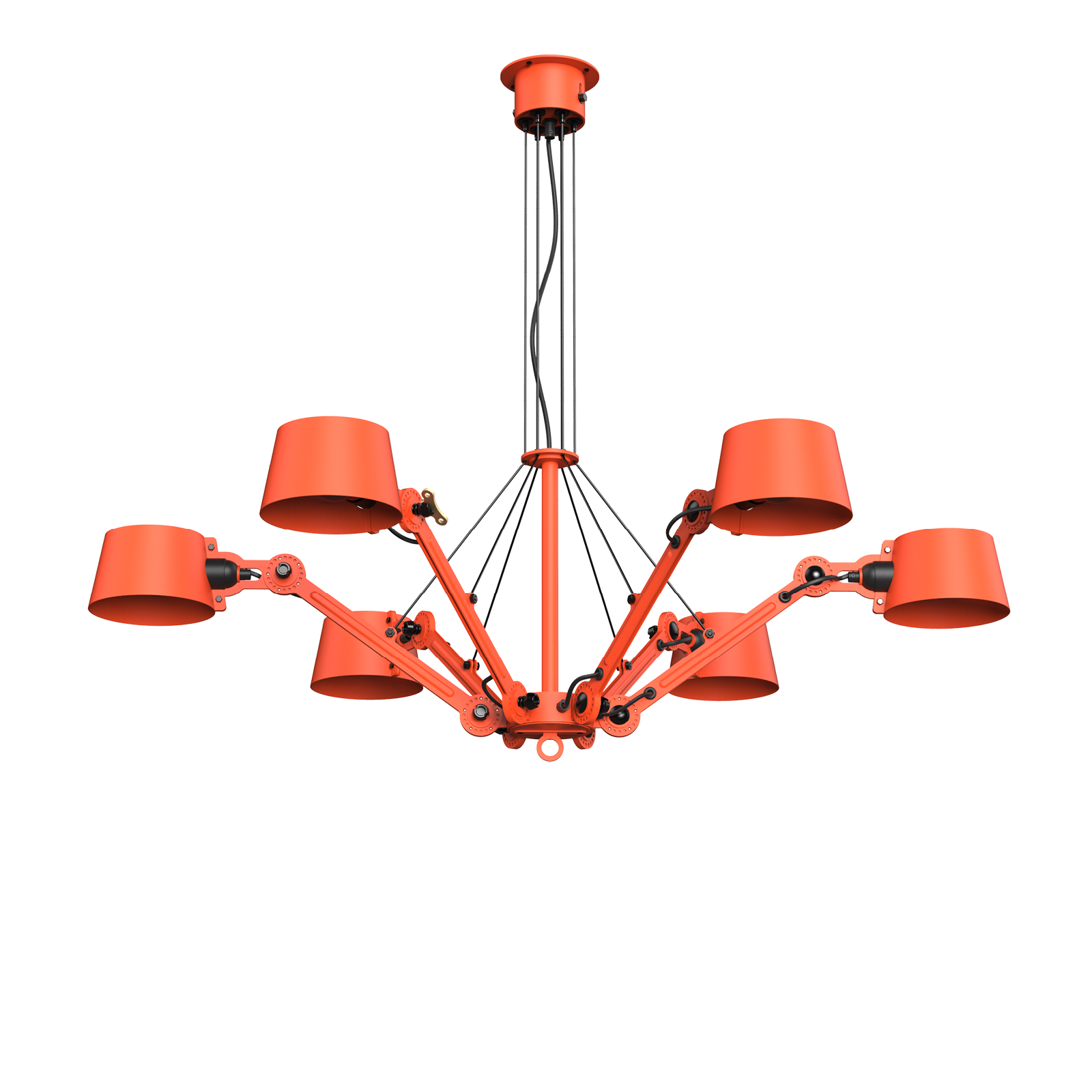 Bolt 6 arms ronde kroonluchter