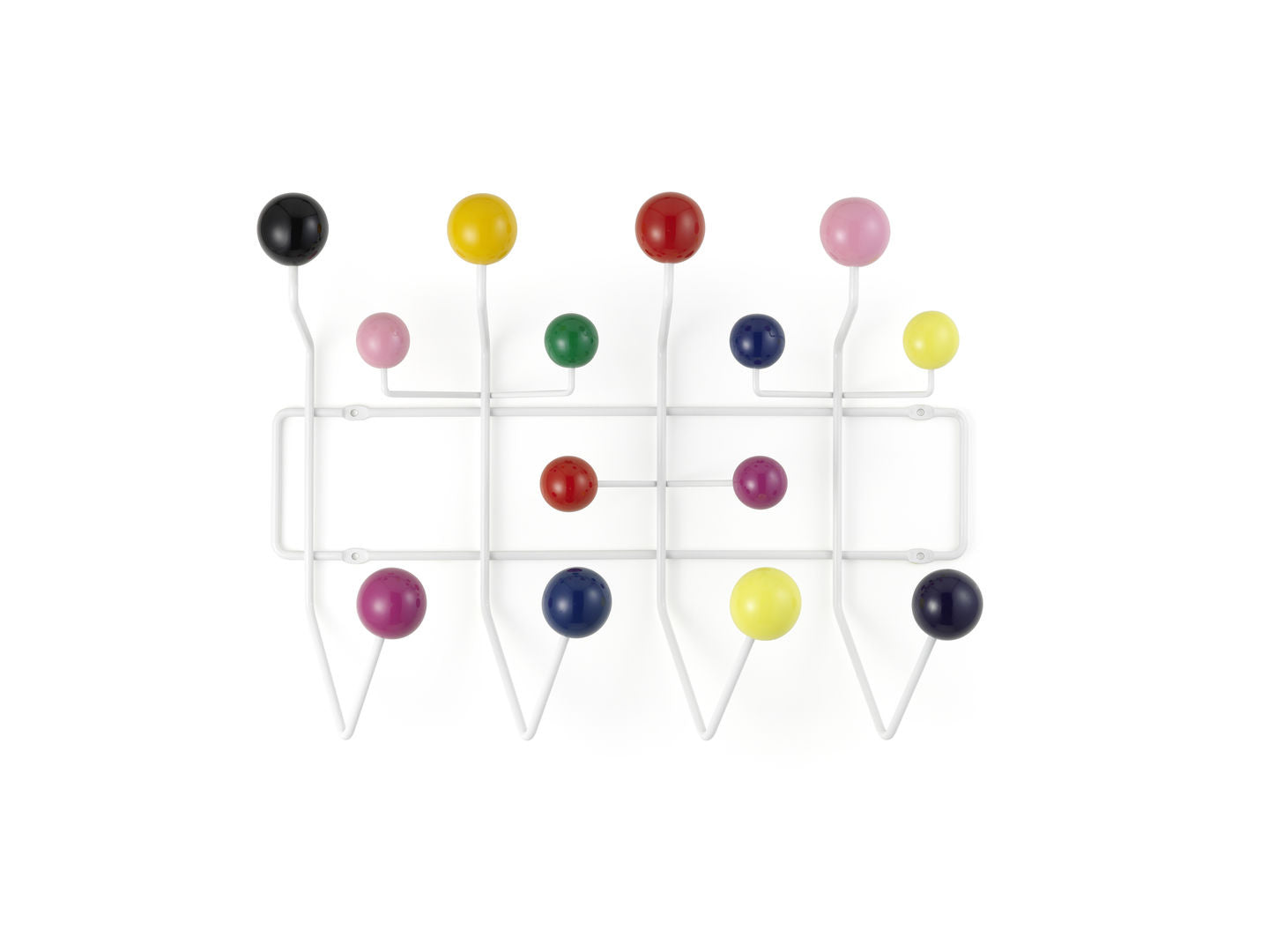 vitra Eames kapstok ’hang it all’ - multicolor