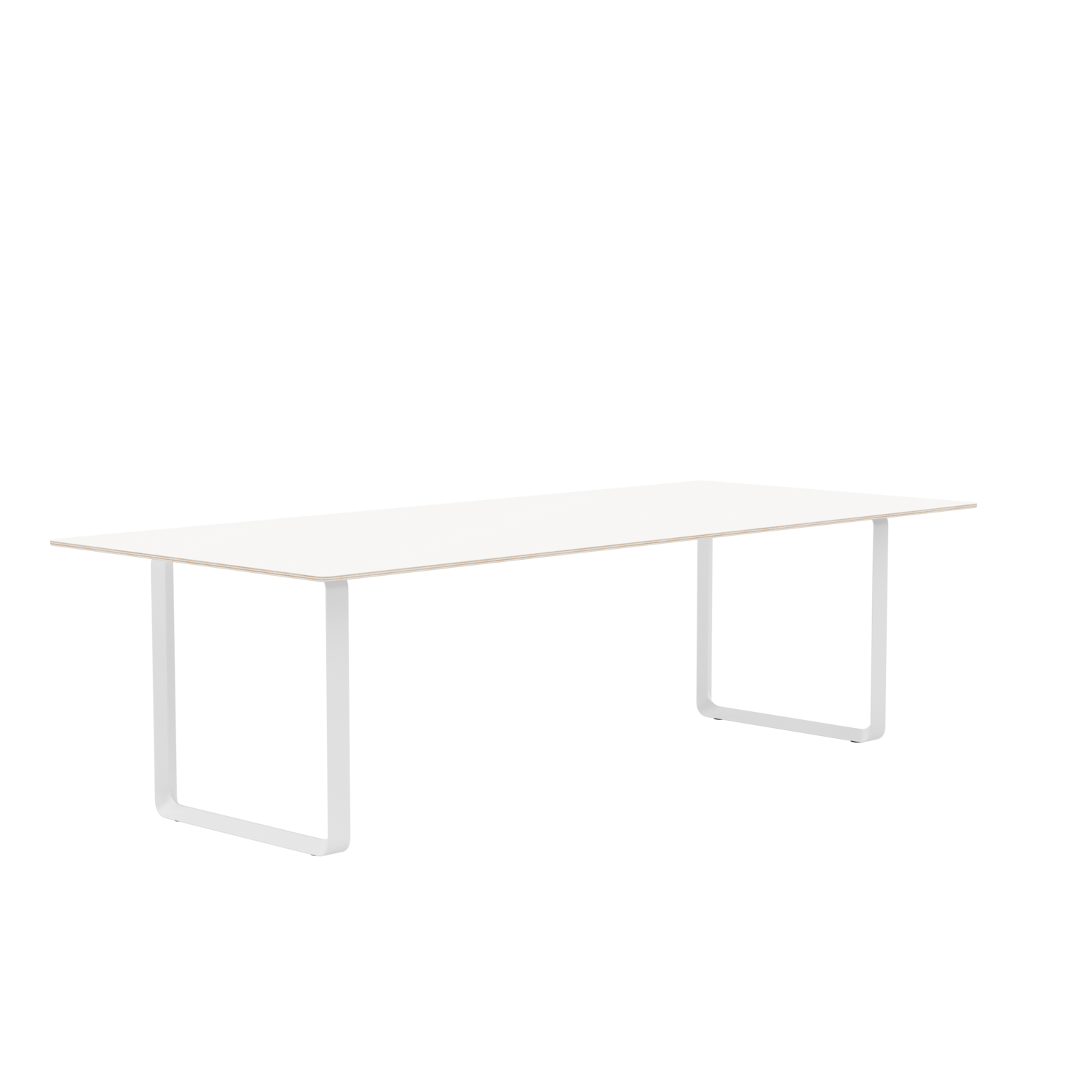 Muuto tafel 70/70 - 108 x 255 cm. - wit