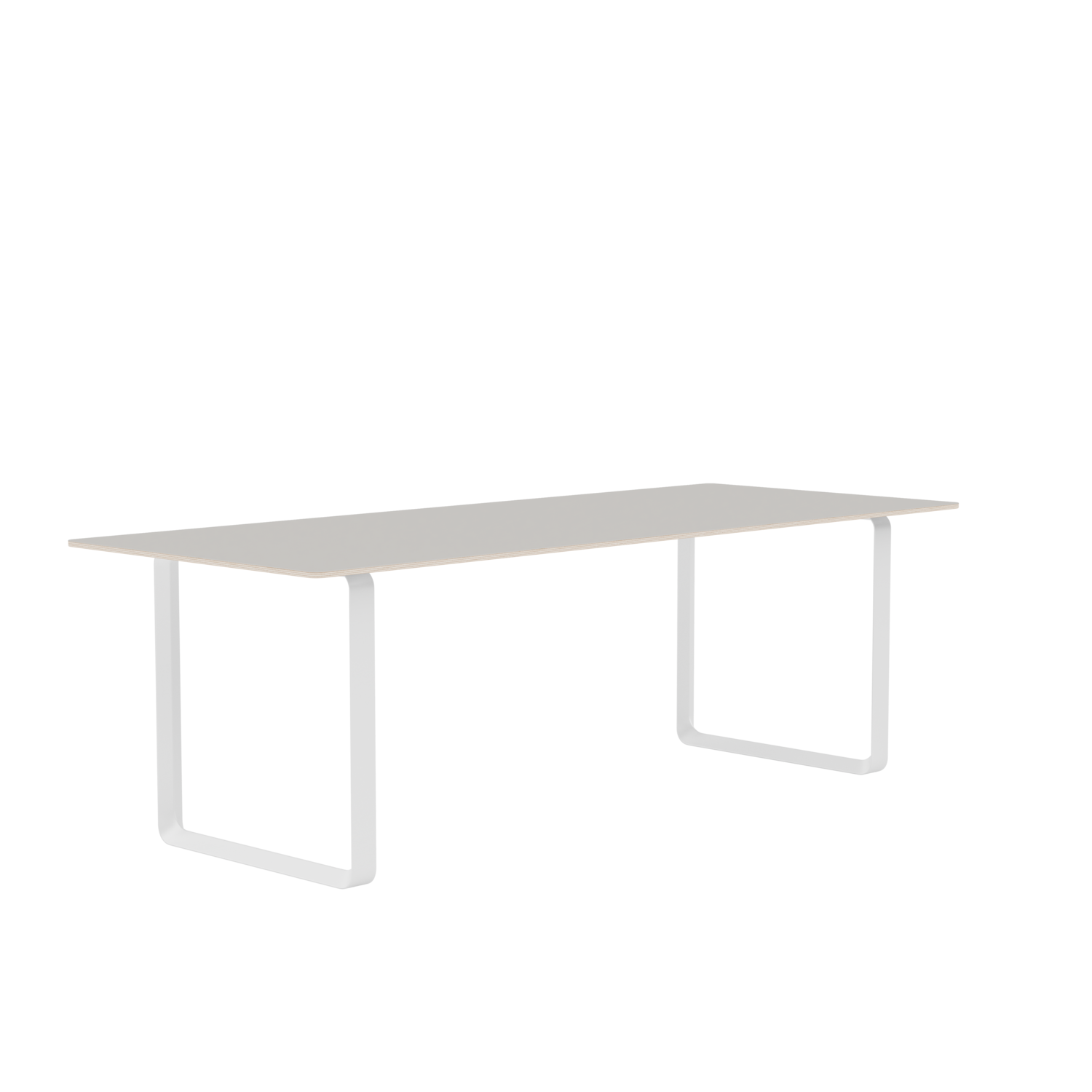 Muuto tafel 70/70 - 90 x 225 cm. - grijs