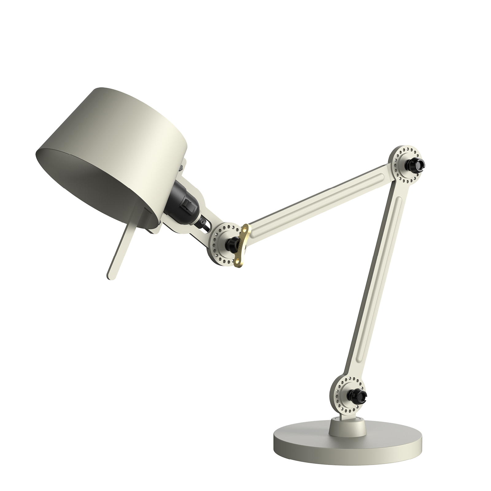 Bolt bureaulamp small twee armen op voet