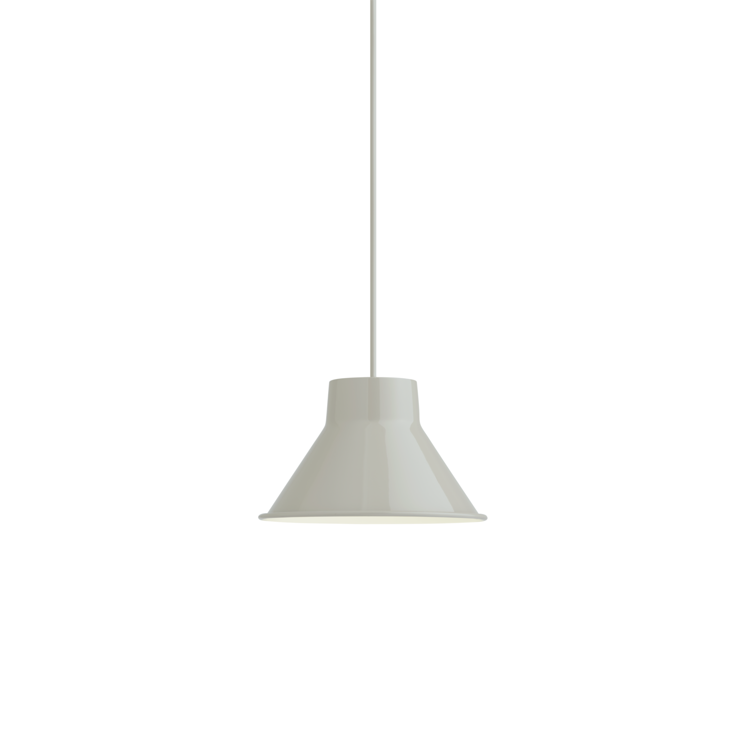 Muuto hanglamp Top - Ø 21 + Ø 28 cm. - grey - Ø 21 cm.