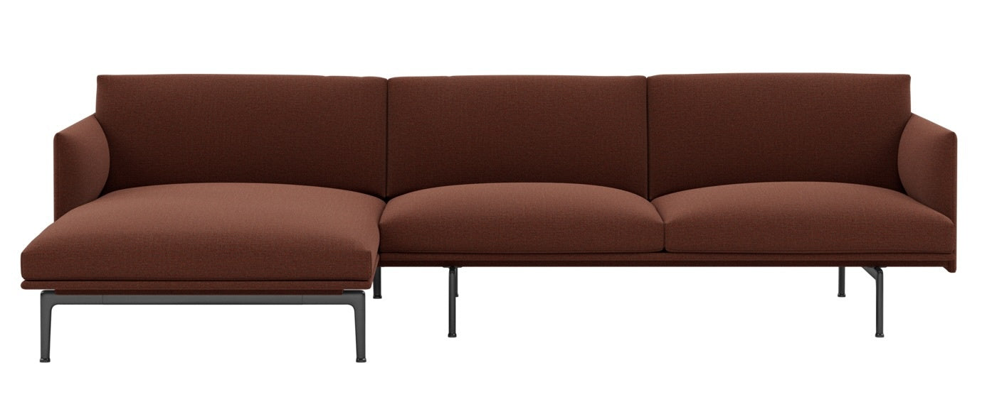 3 zits - chaise longue sofa Outline