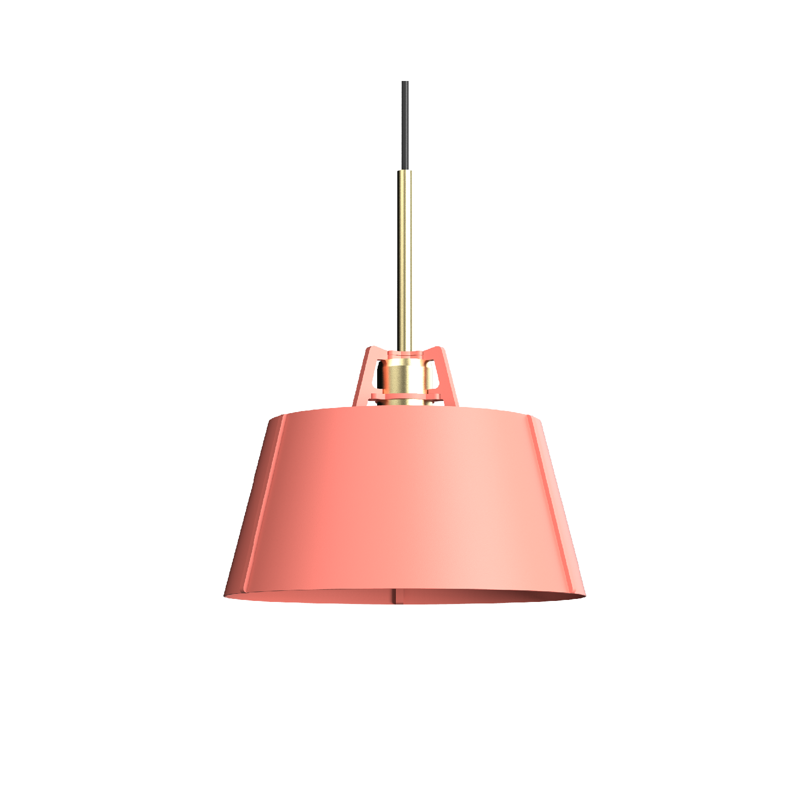 Tonone Bella hanglamp met messing fitting - daybreak rose