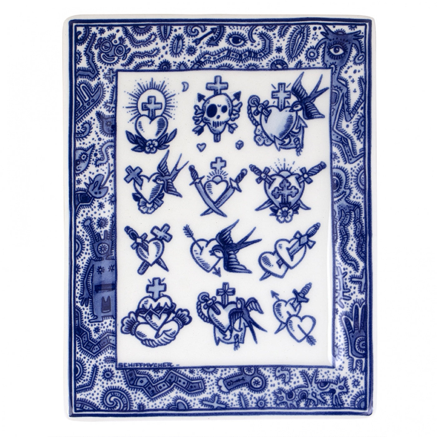 Royal Delft Schiffmacher applique Old School Collection - standaard