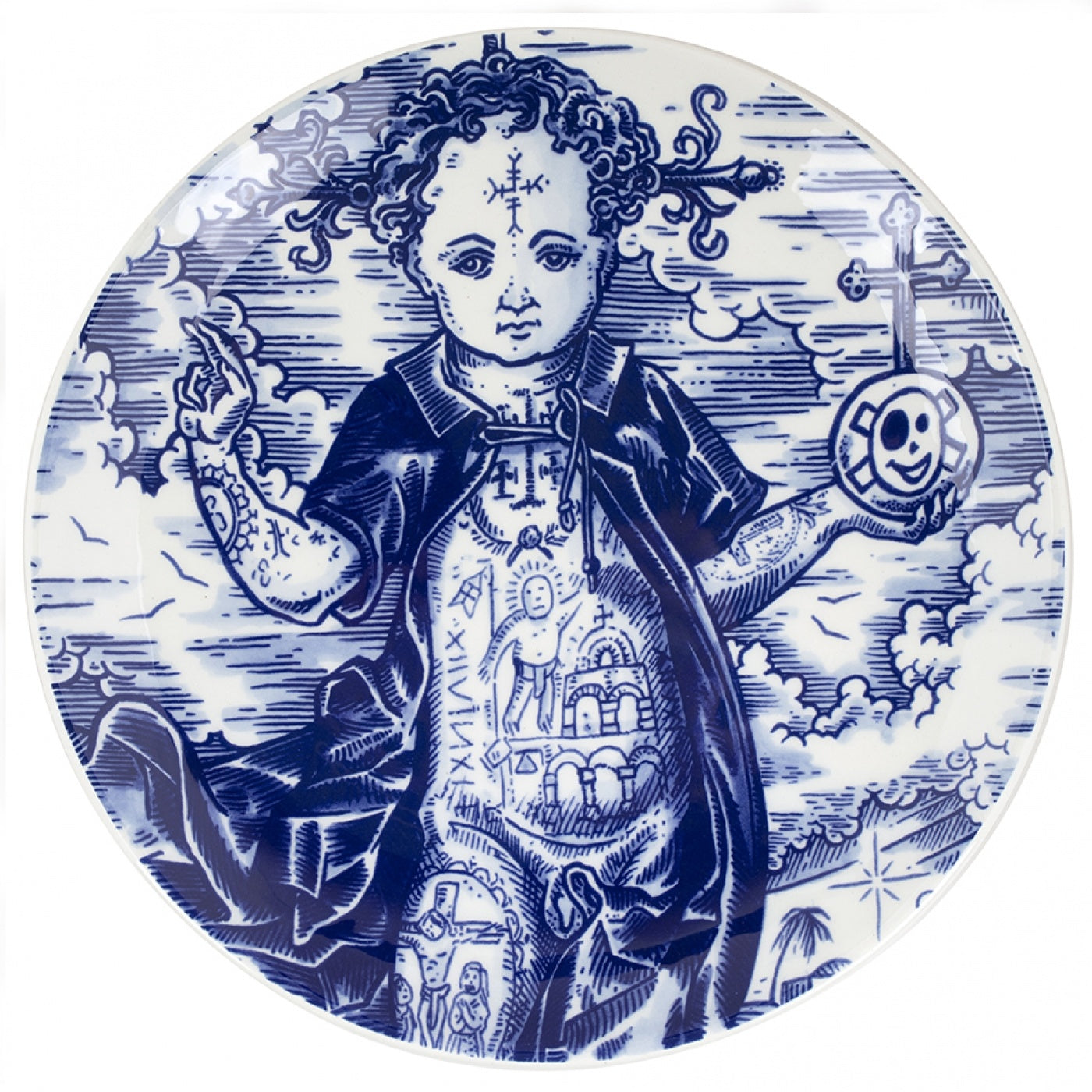 Royal Delft Schiffmacher bord Memento Mori - standaard