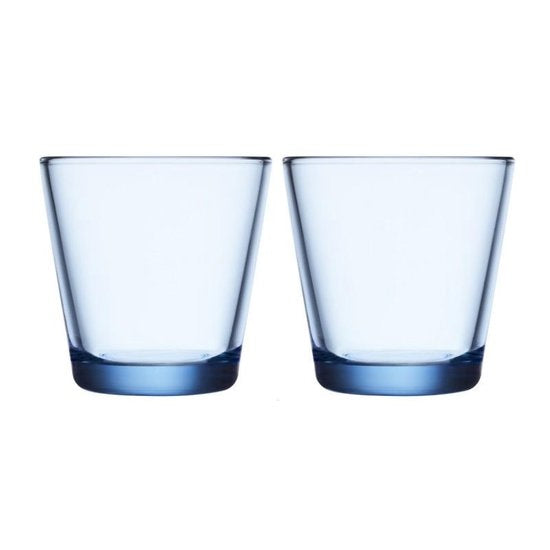 iittala Kartio glas 21 cl. - 2 stuks - aqua 21 cl.