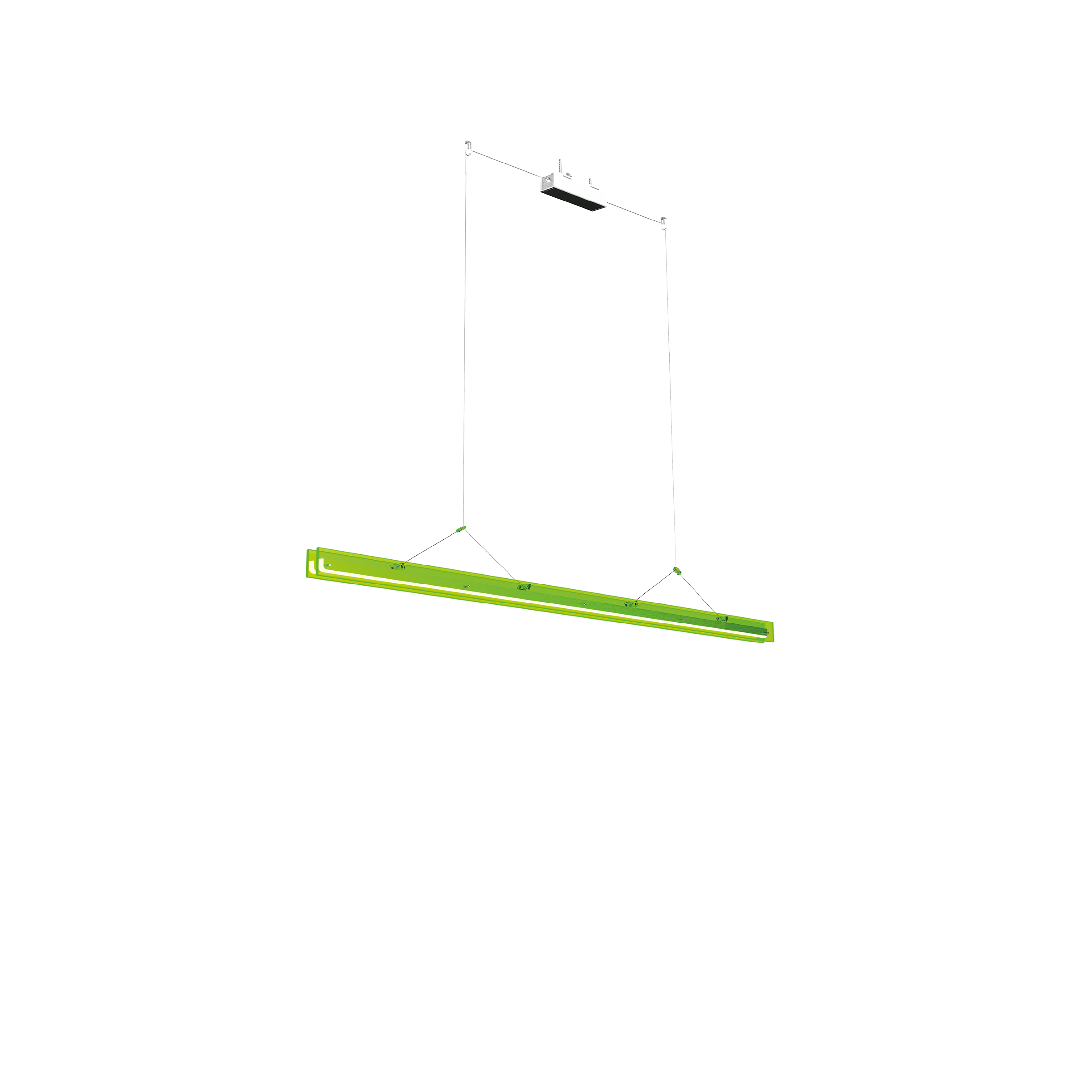 Bridge hanglamp - 150 cm.