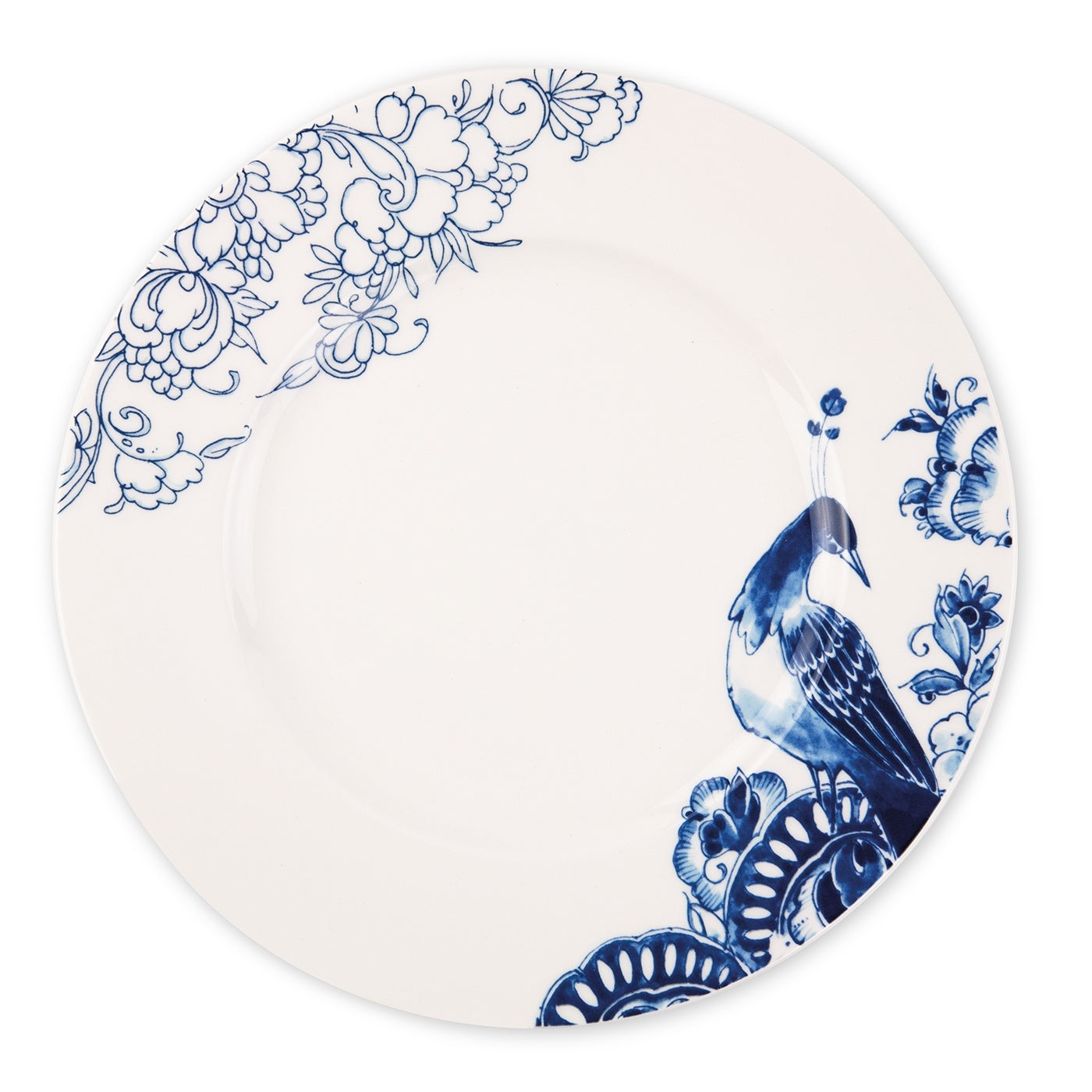 dinerbord Ø 27 cm. - Peacock Symphony