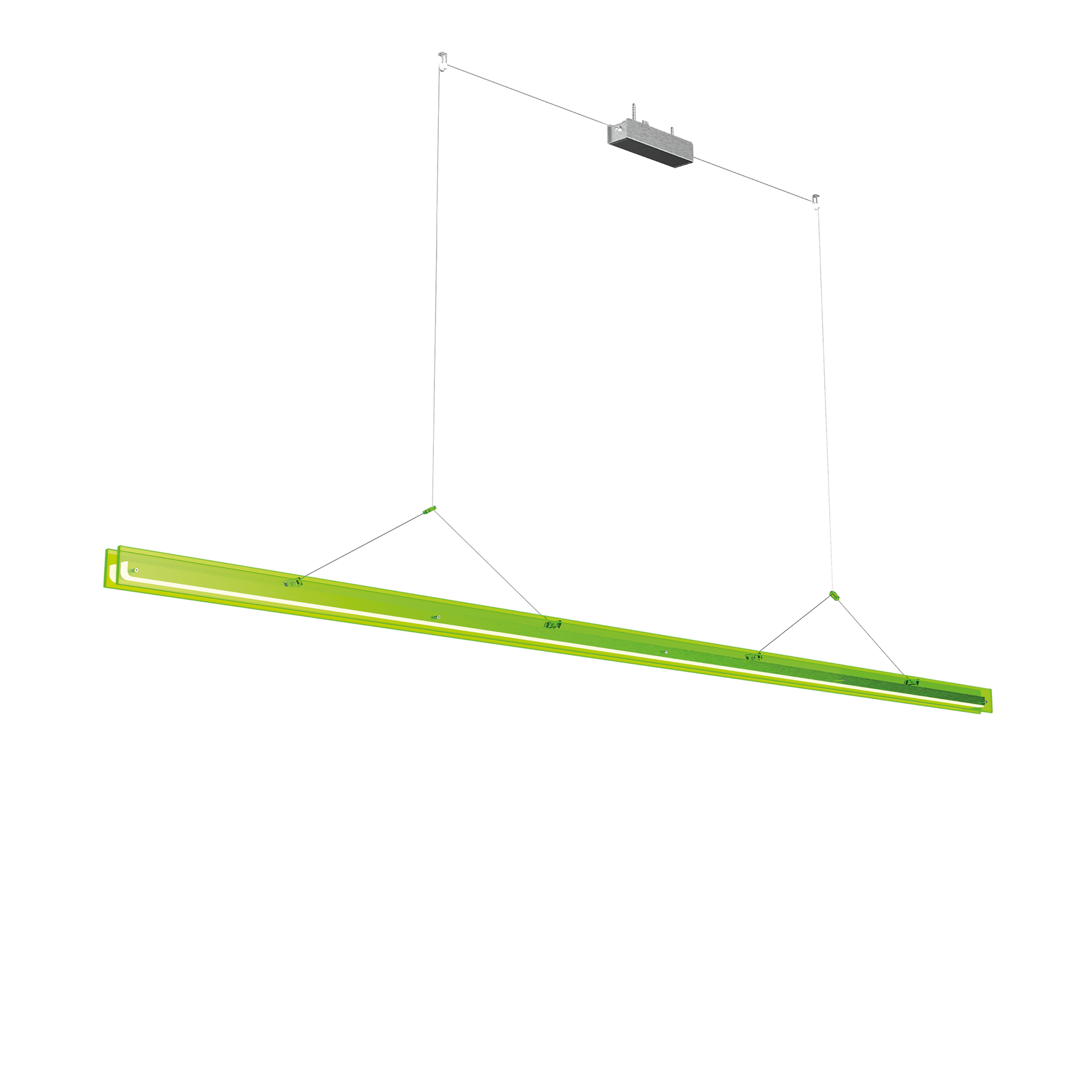 Bridge hanglamp - 220 cm.