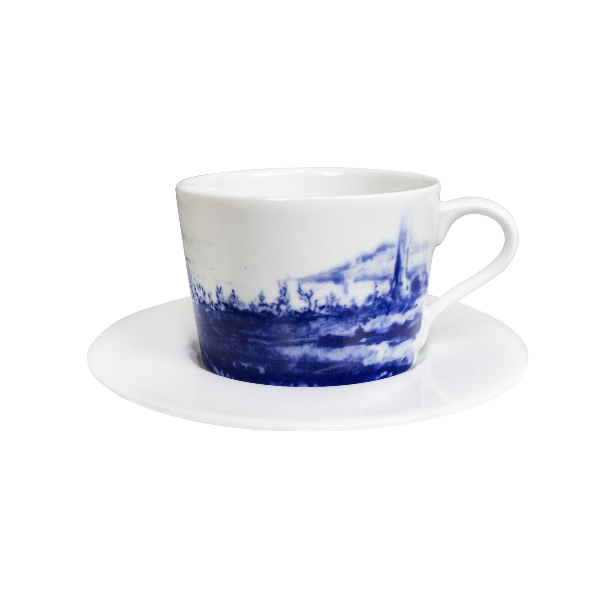 Royal Delft Dutch Dawn Koffiekop & schotel 24cl.