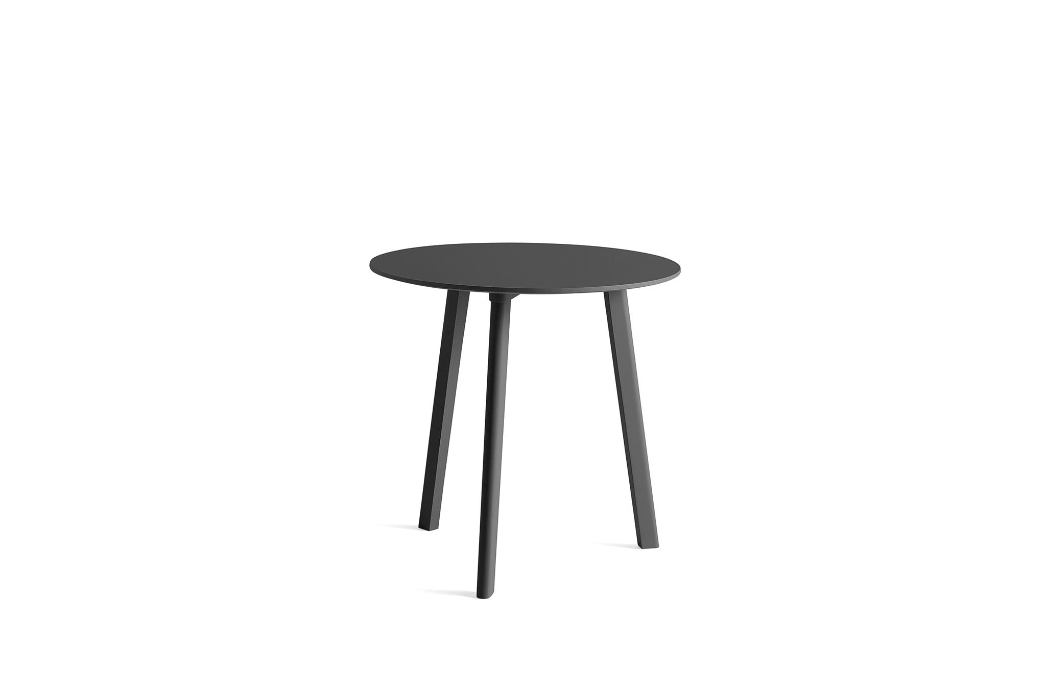 Hay Design tafel CPH deux 220 rond - steengrijs - Ø 75 cm. op 3 poten