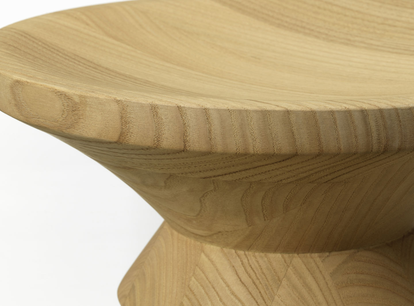 Eames kruk Stool C - kastanje