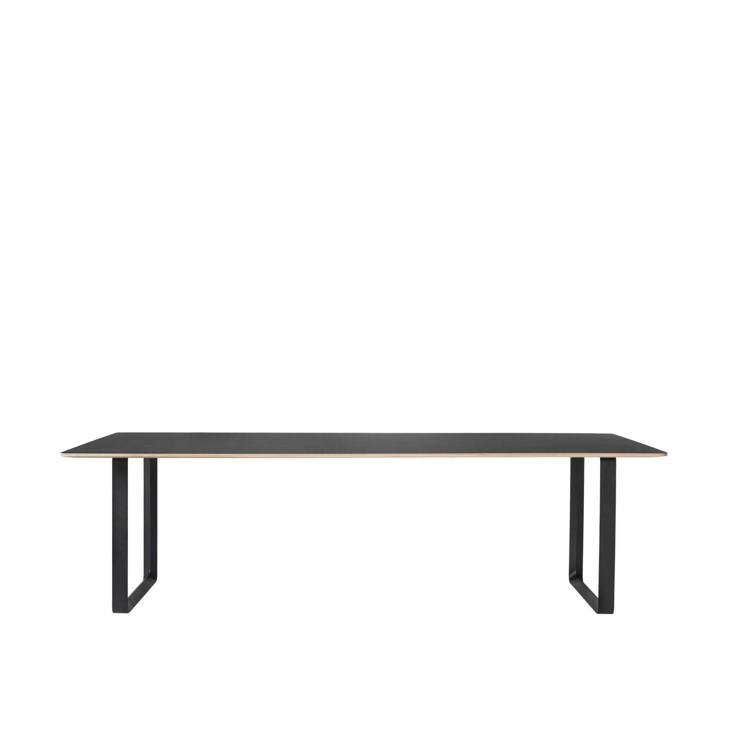 Muuto tafel 70/70 - 90 x 225 cm. - zwart