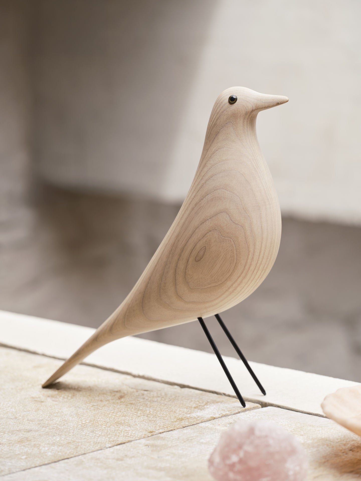Eames House Bird - wit essen