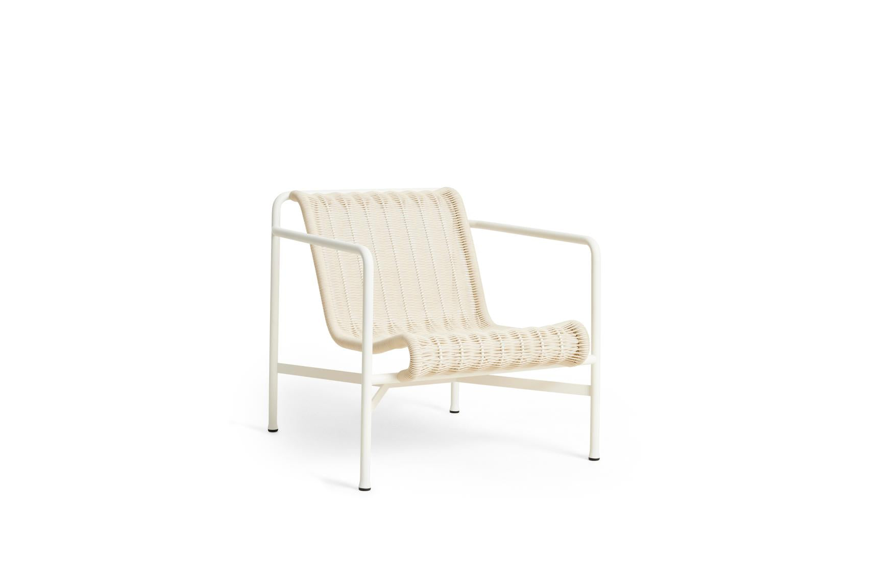 Palissade Cord Loungestoel met armleuning