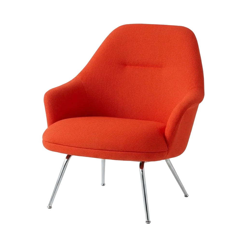 Rely HW140 chair - chroom onderstel