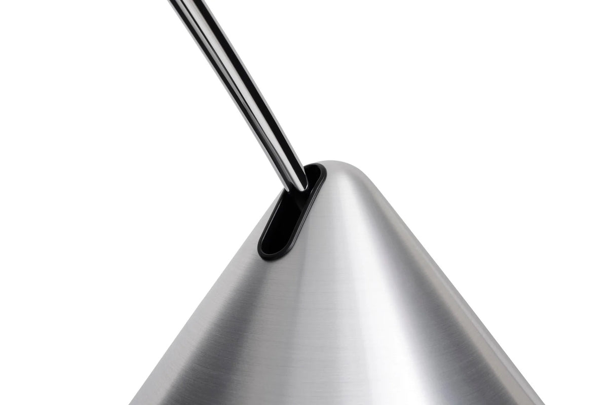 Hay Compass Floor Lamp - geborsteld aluminium