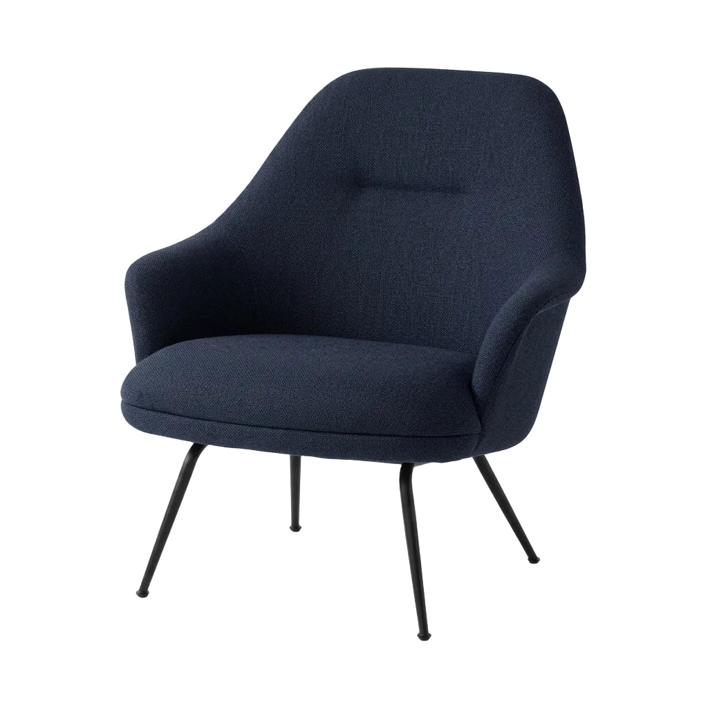 Rely HW140 chair - zwart onderstel
