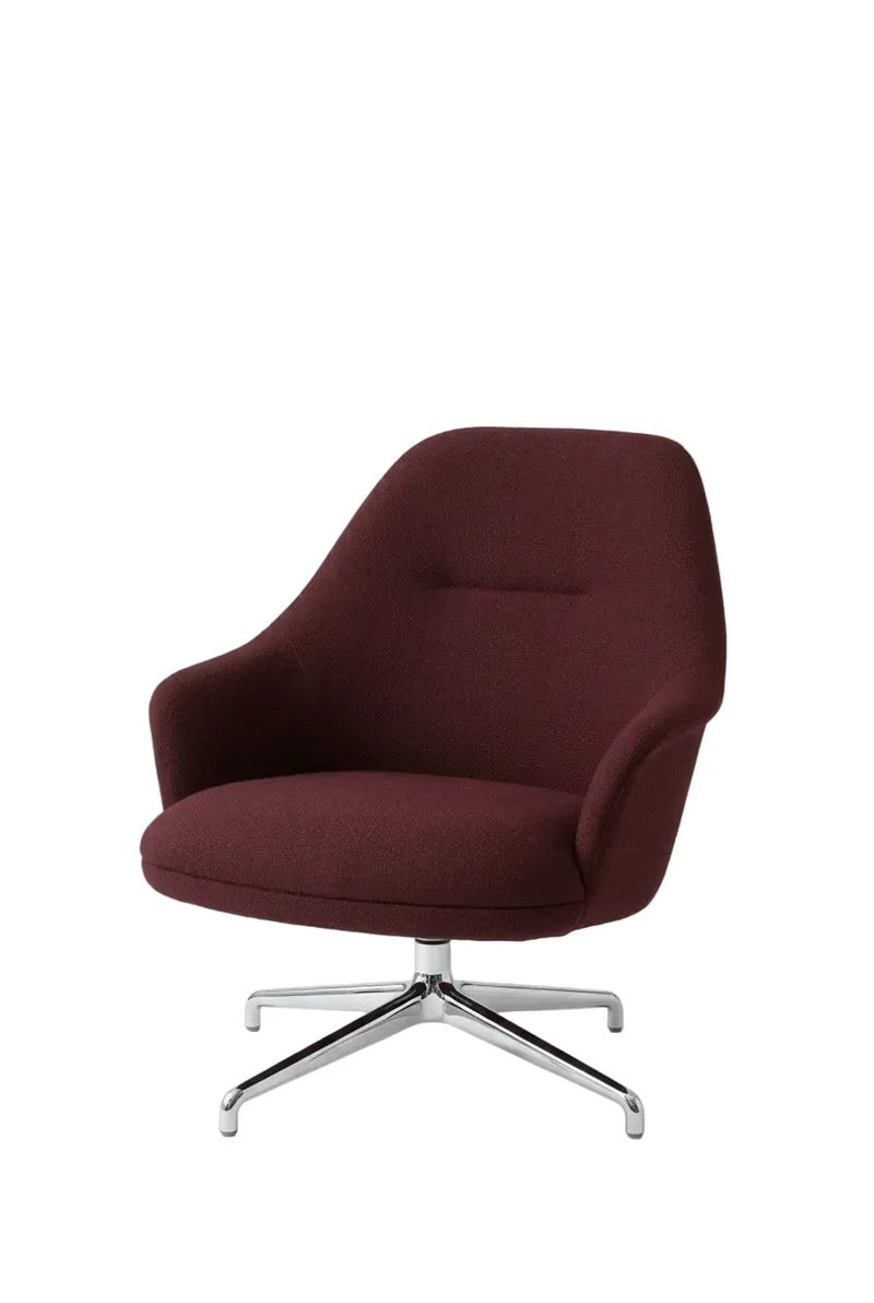 Rely HW139 loungechair - chroom onderstel