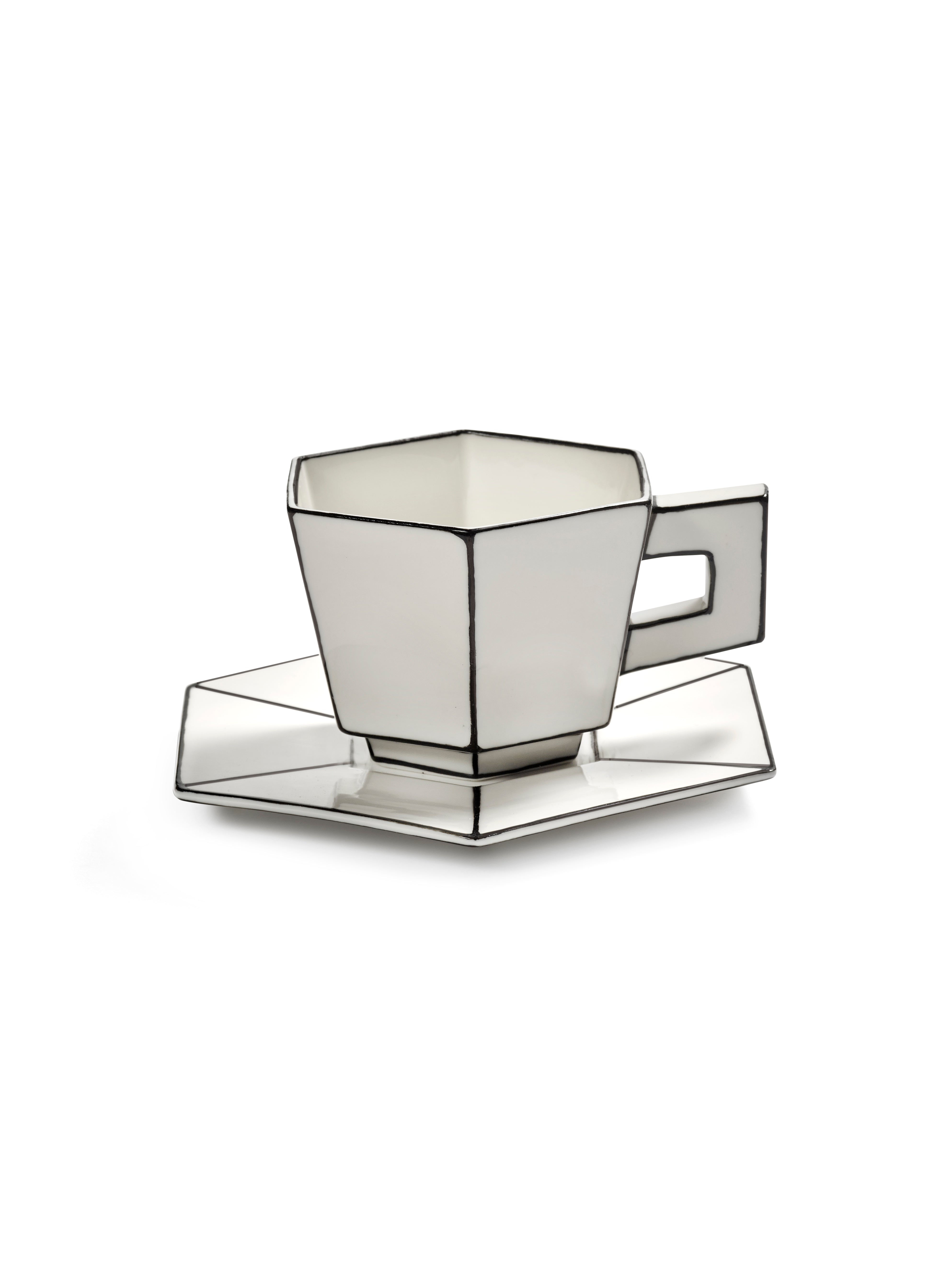 Cappuccinokop met schotel - Carte Blanche