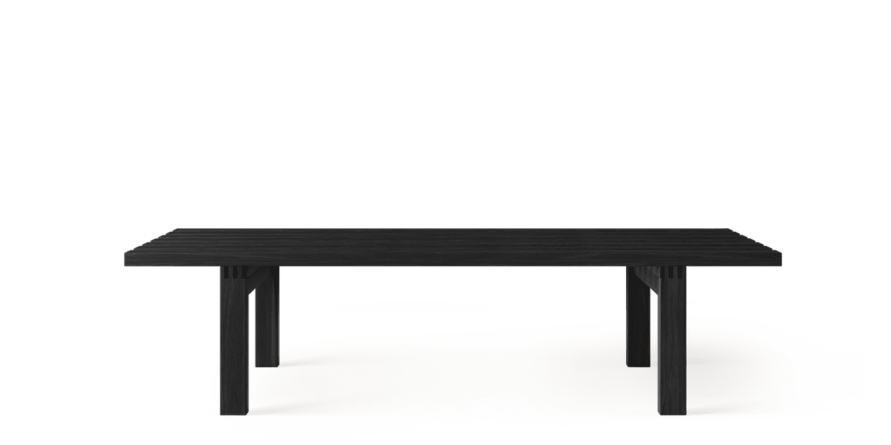 BZ lattenbank Martin Visser - essen zwart