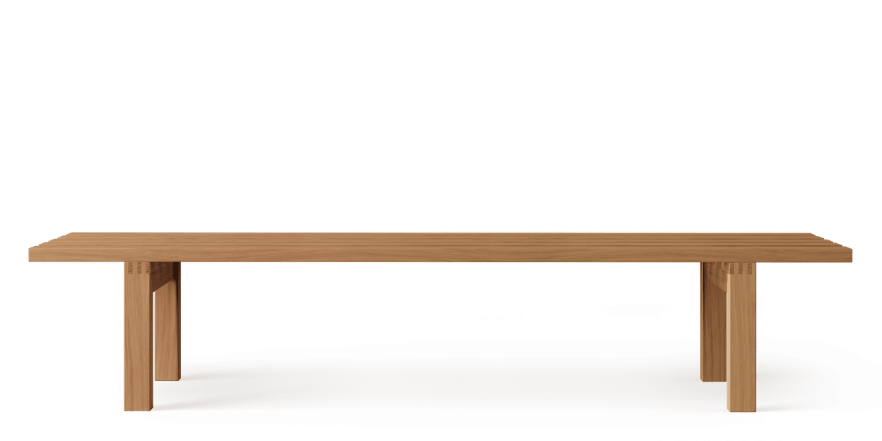 BZ lattenbank Martin Visser - eiken