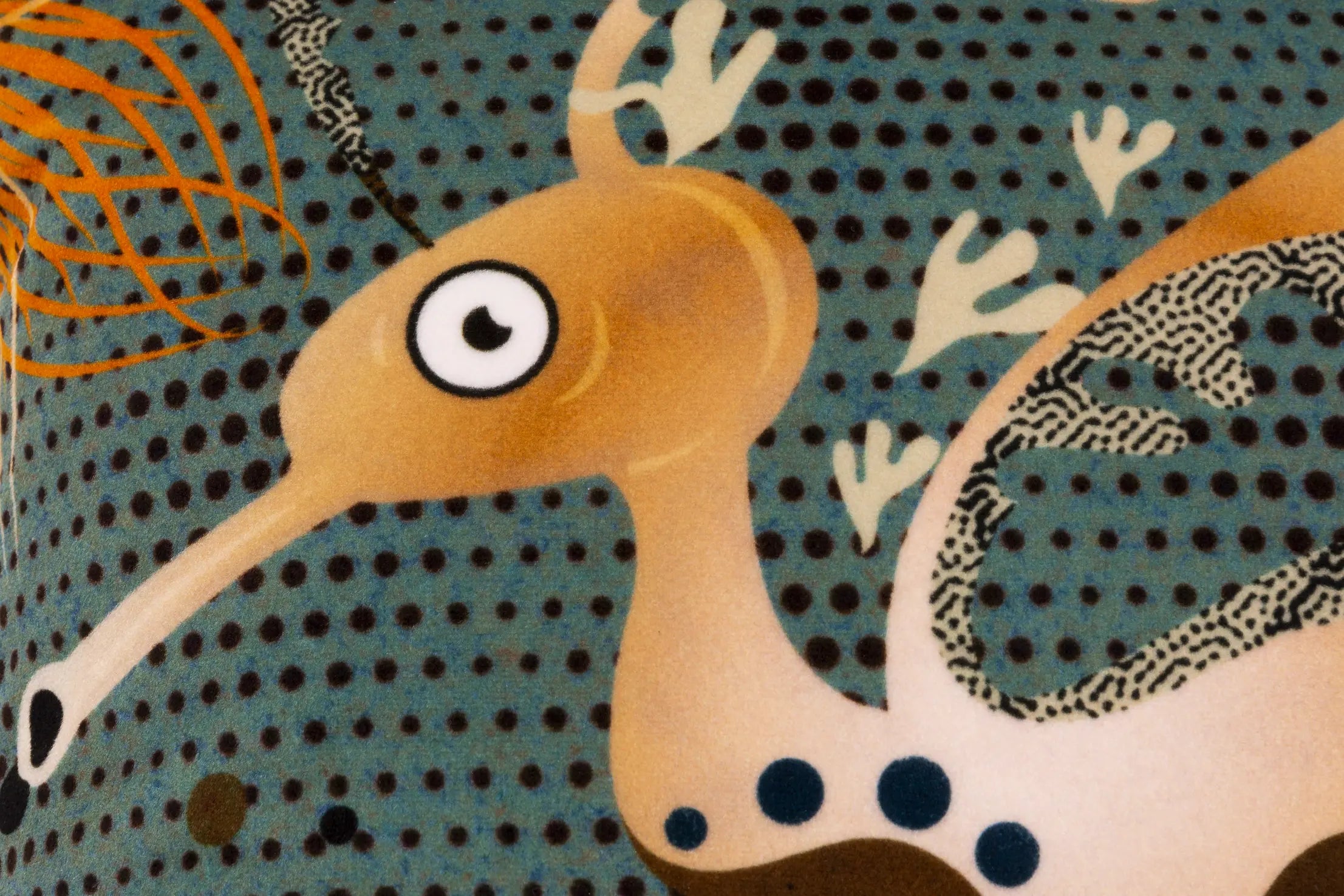 Blooming Seadragon sierkussen 50 x 50 cm.