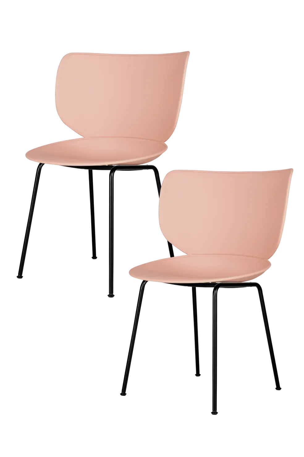 Hana Chairs Un-Upholstered Set van 2