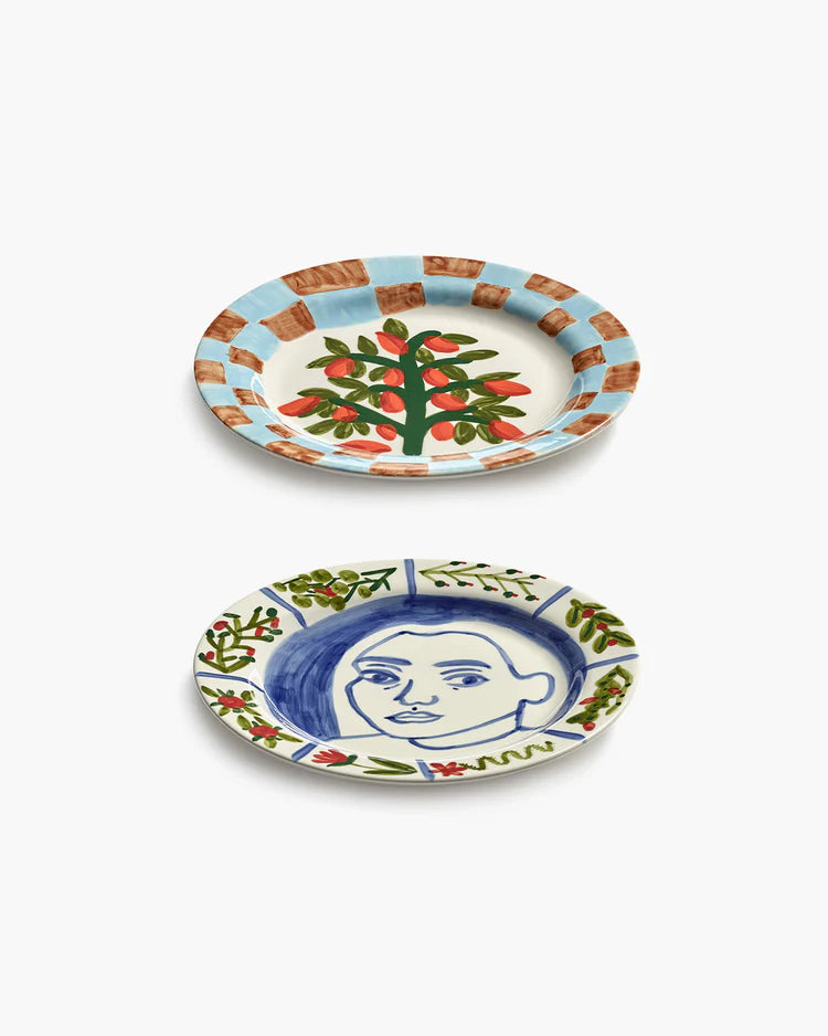 Dinerbord 05 set van 2 mix Inti Munay