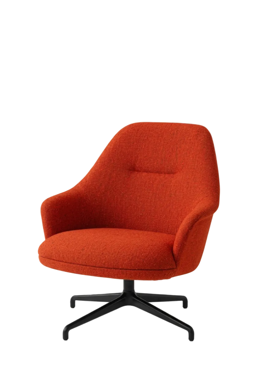 Rely HW139 loungechair - zwart onderstel