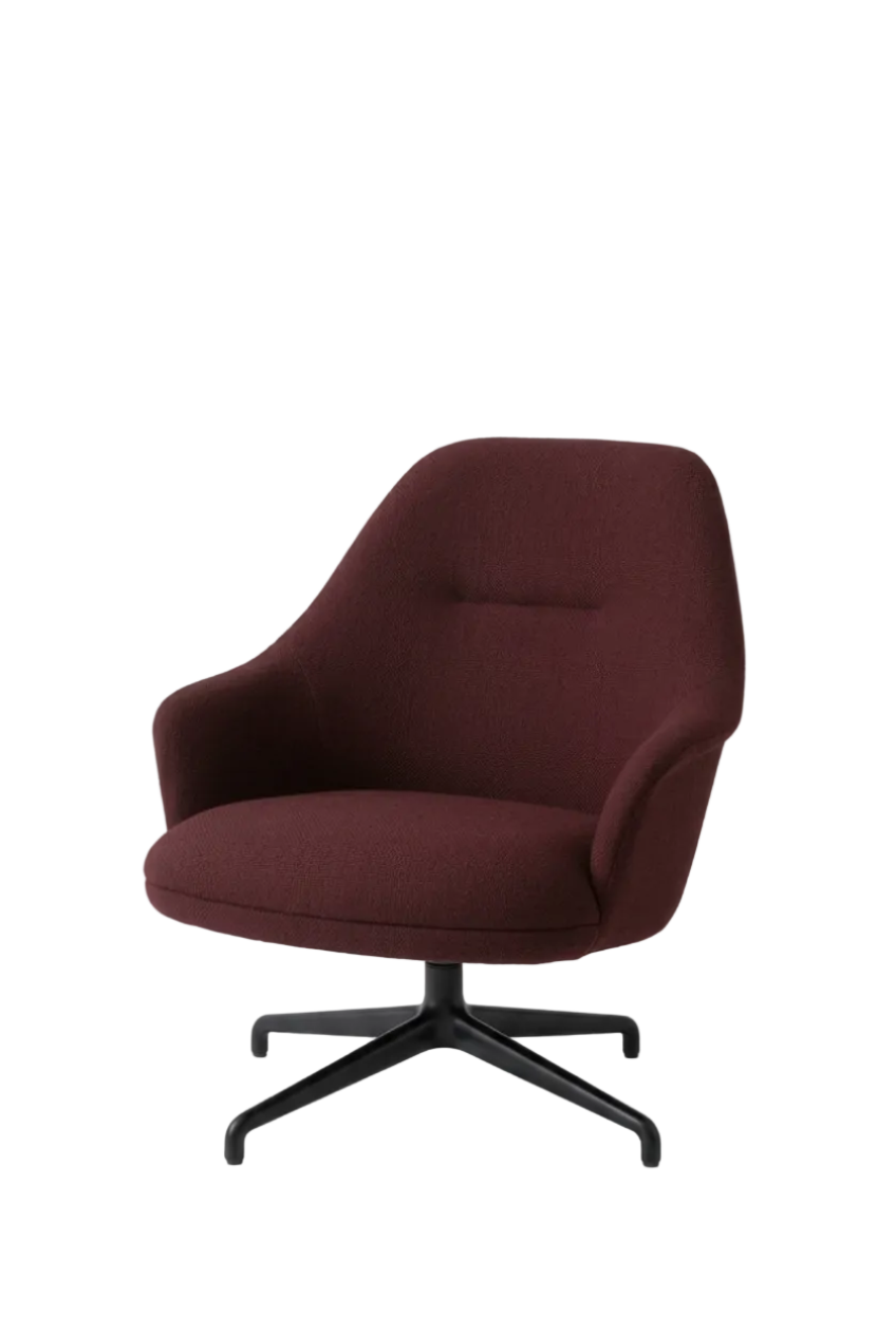 Rely HW139 loungechair - zwart onderstel