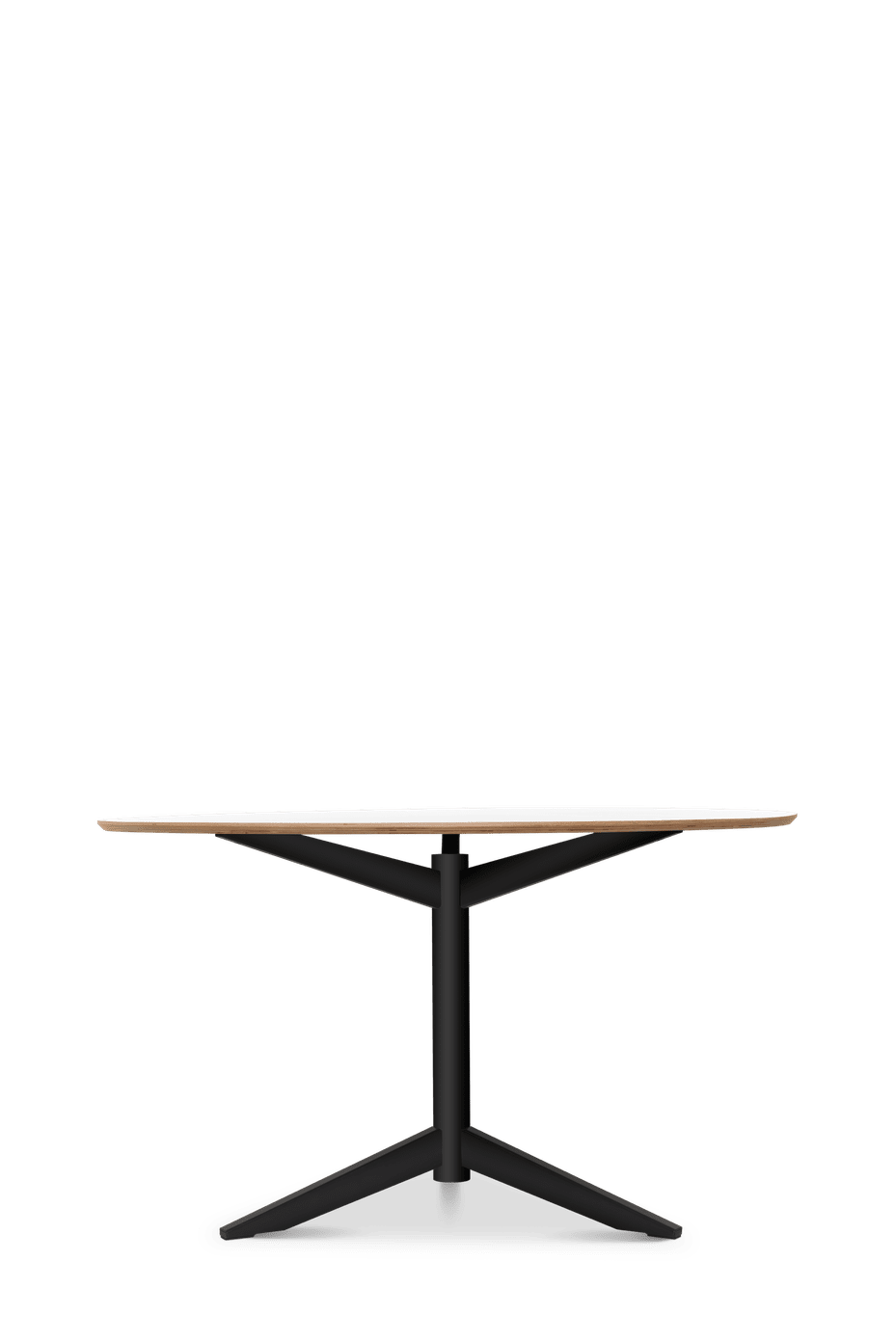 TE 06 tafel zwart Martin Visser - Ø 130 cm.