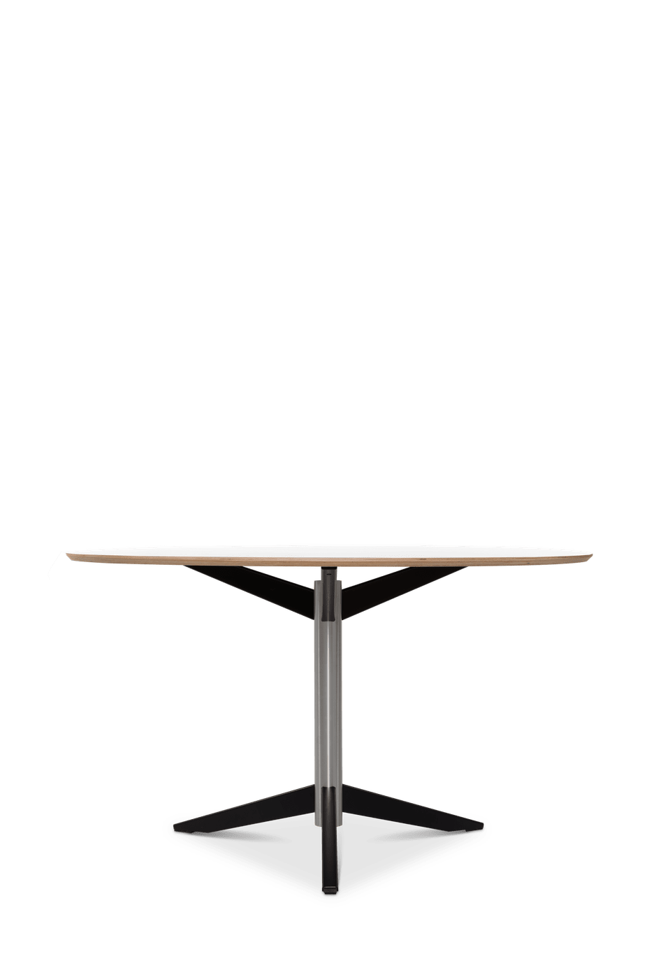 TE 06 tafel RVS Martin Visser - Ø 130 cm.