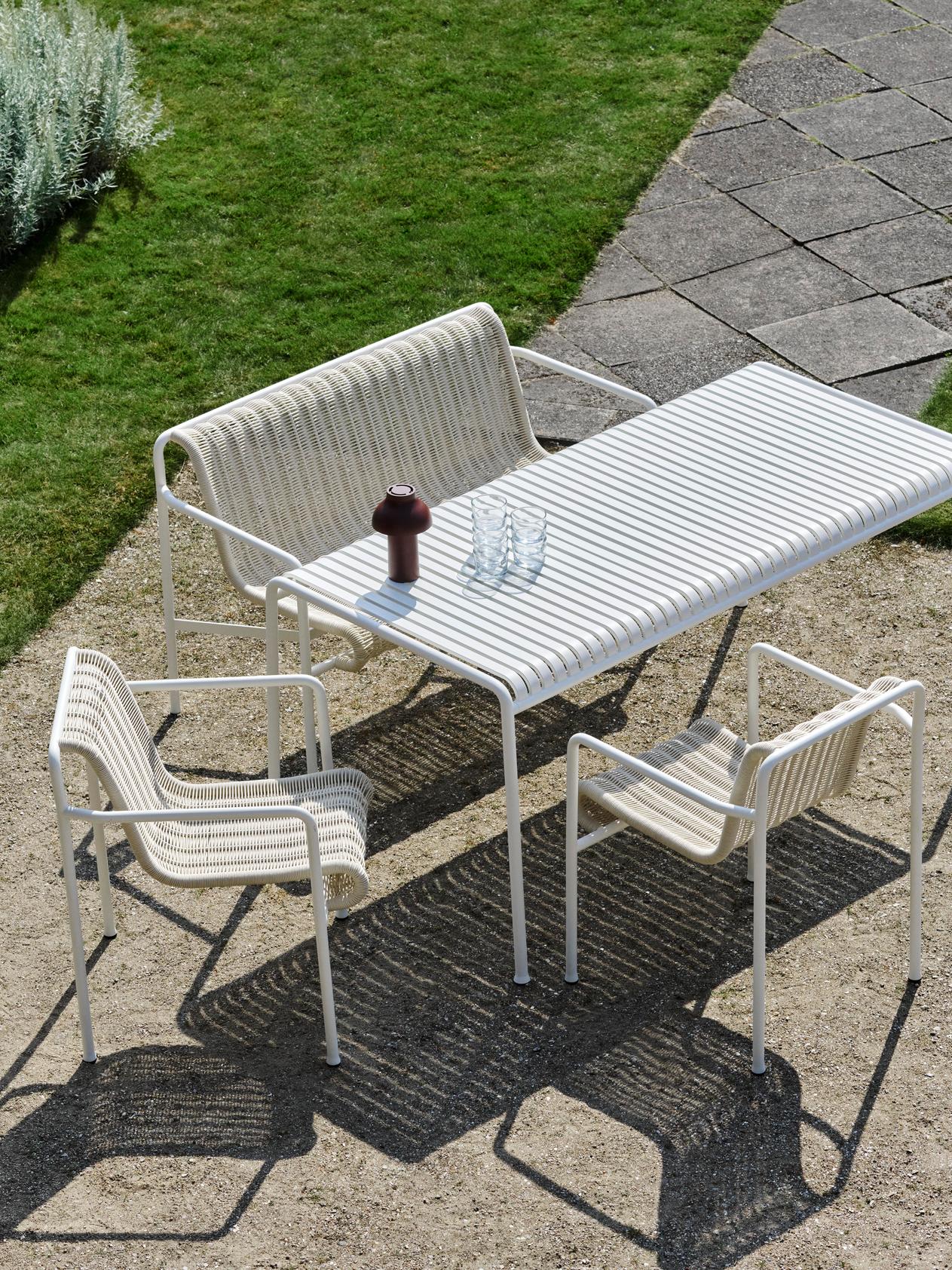Palissade Cord tuinstoel met armleuning