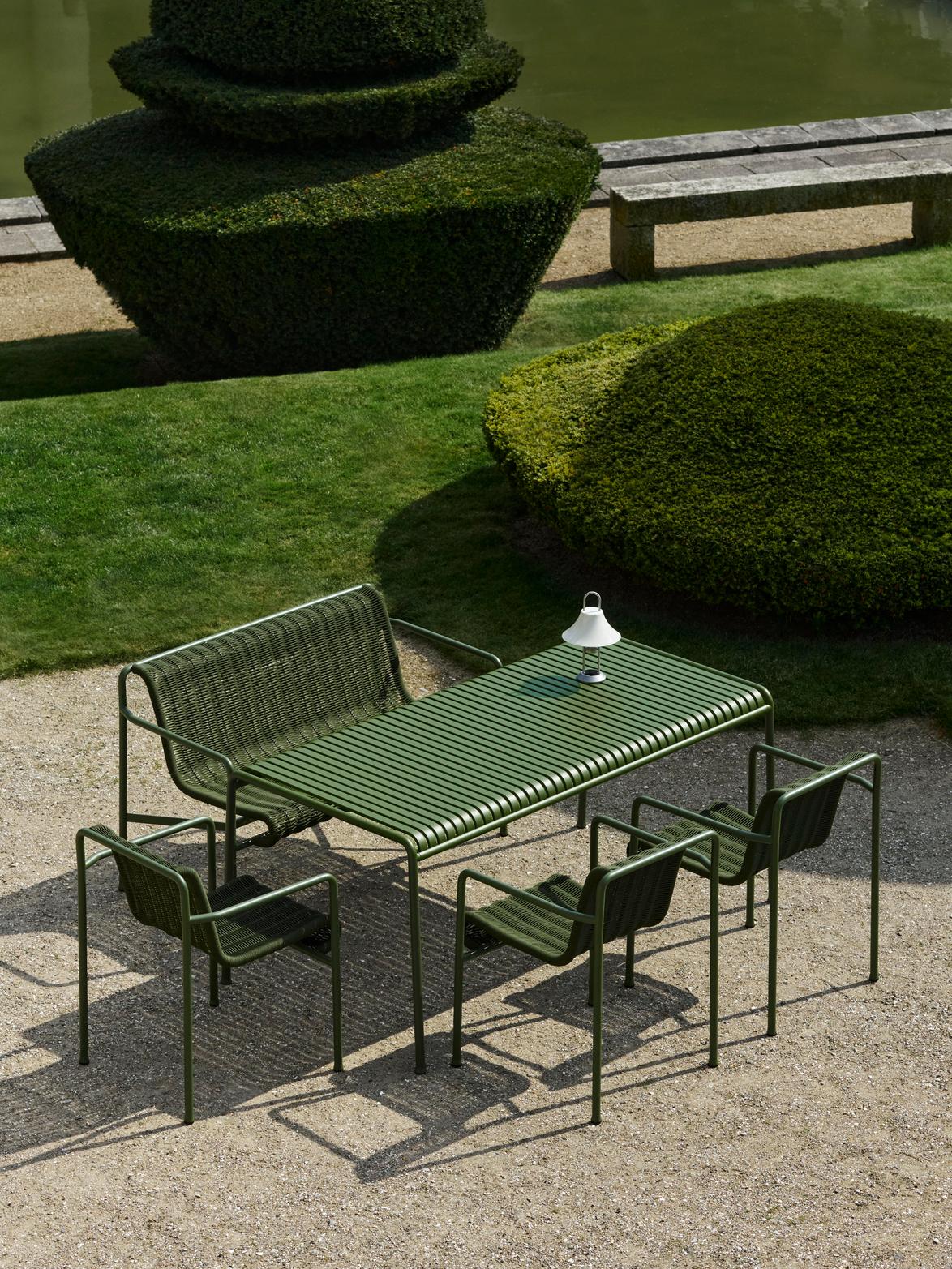 Palissade Cord tuinstoel met armleuning