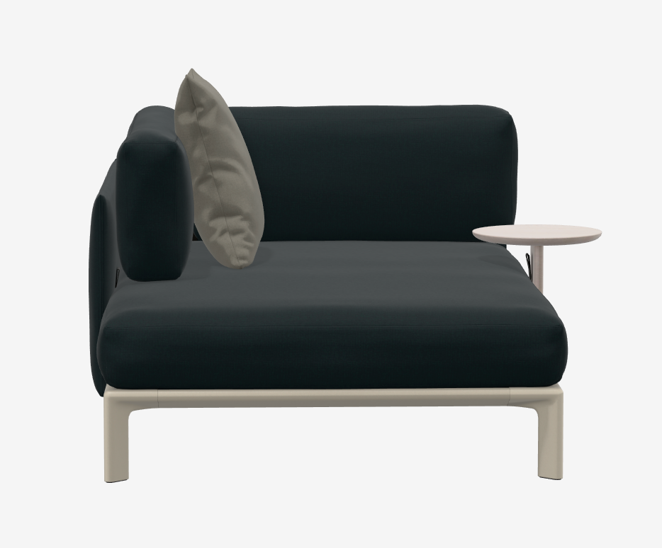 Anagram Sofa - Chaise Longue Hola Sea Green