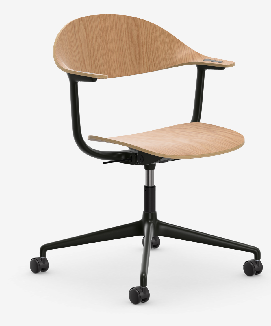 Mynt bureau Stoel eiken