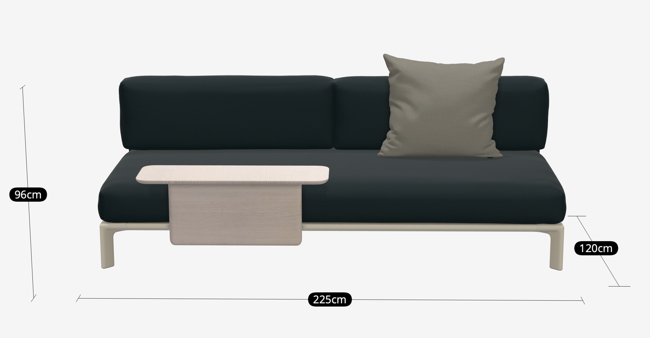 Anagram Sofa - Configuratie 5 Hola Sea Green